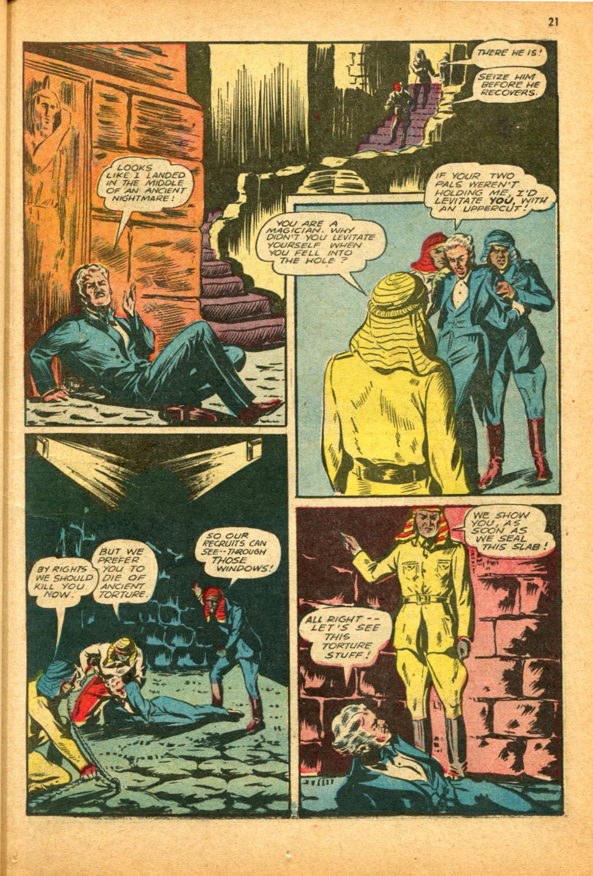 Read online Super-Magician Comics comic -  Issue #12 - 21