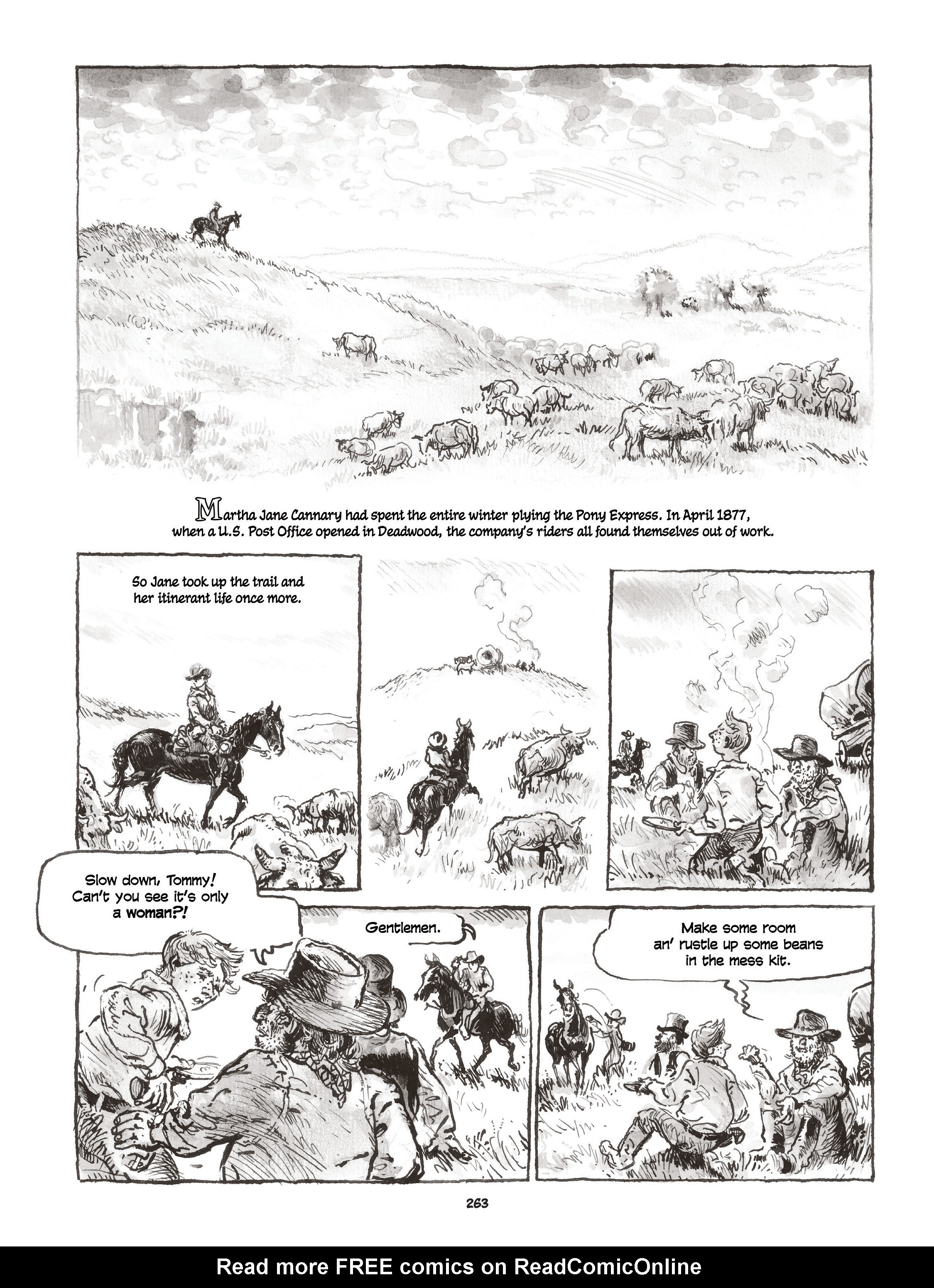 Read online Calamity Jane: The Calamitous Life of Martha Jane Cannary comic -  Issue # TPB (Part 3) - 60