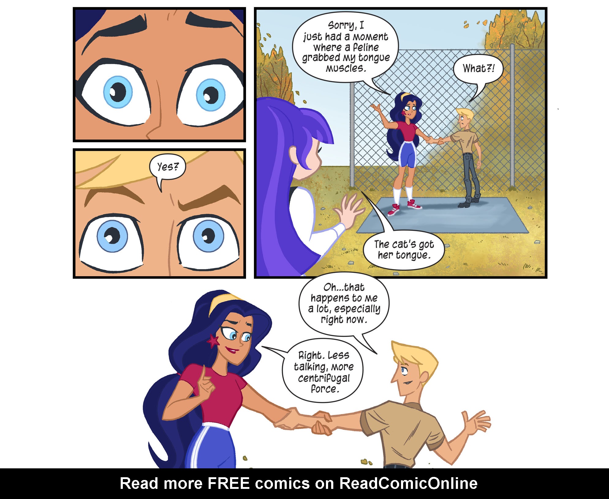 Read online DC Super Hero Girls: Weird Science comic -  Issue #6 - 7