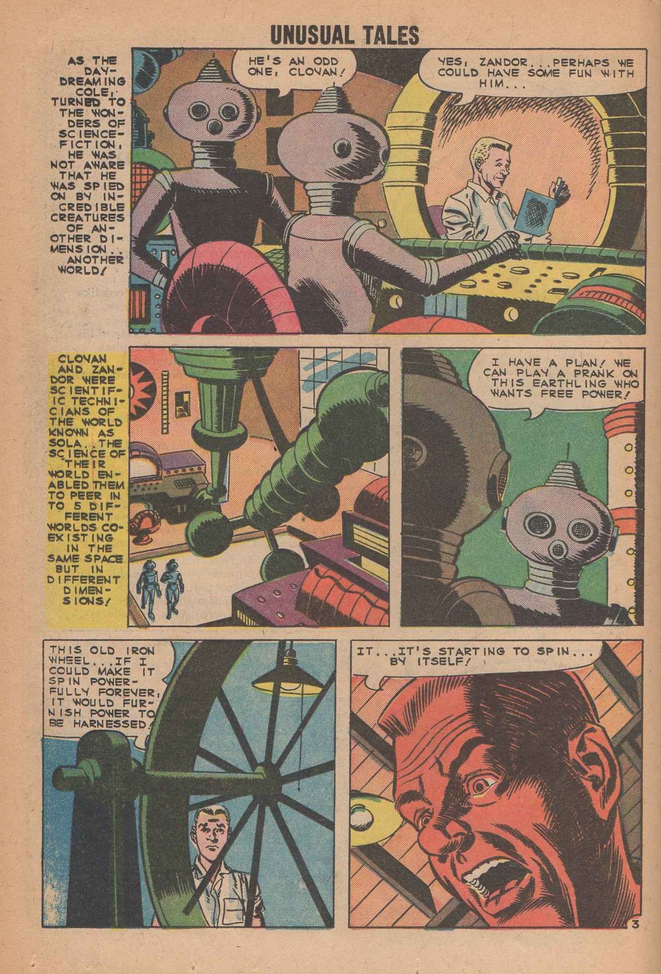 Read online Unusual Tales comic -  Issue #24 - 16