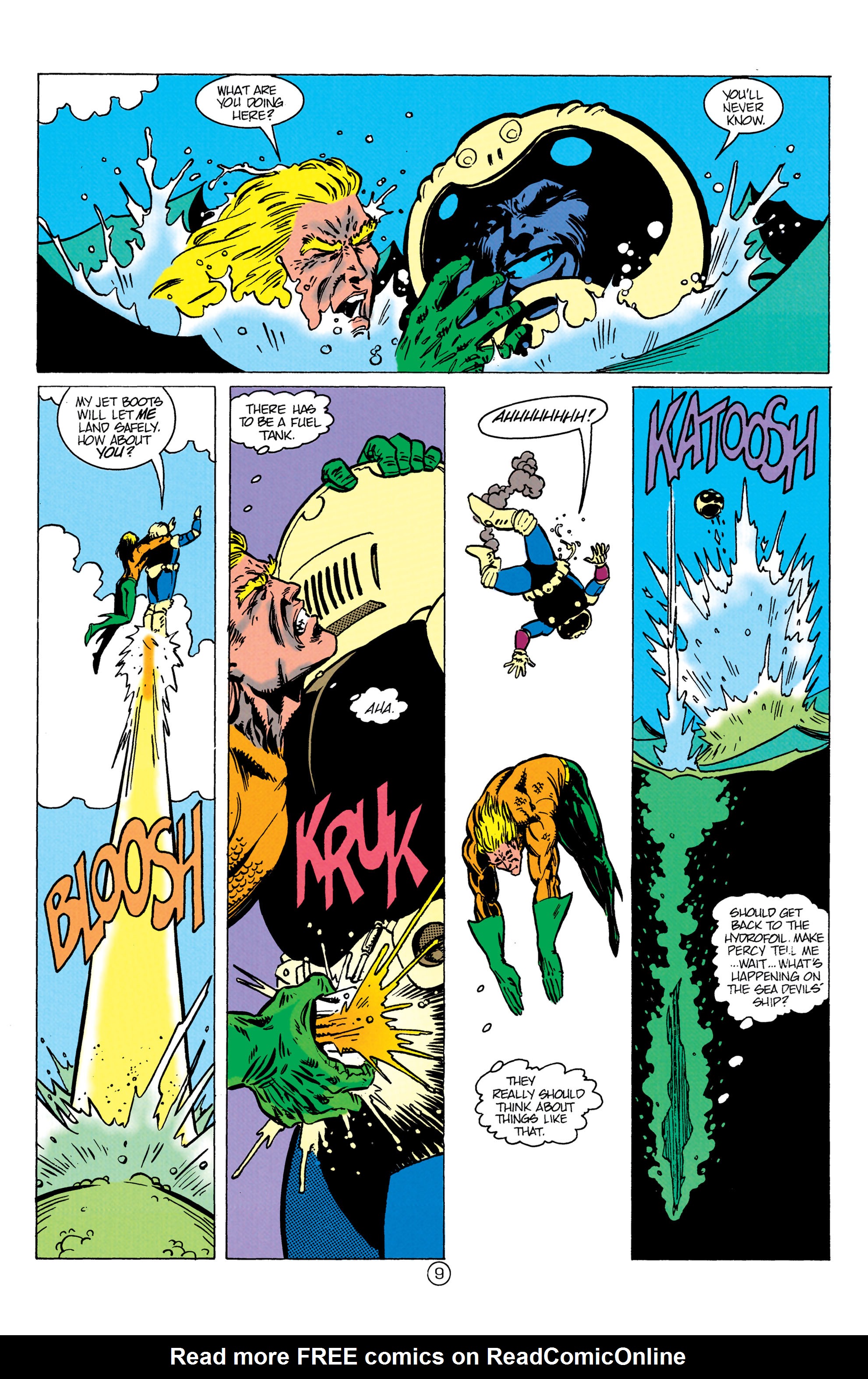 Read online Aquaman (1991) comic -  Issue #10 - 10