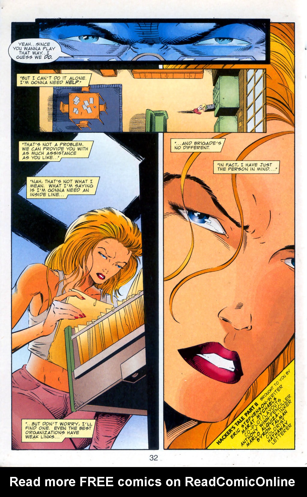 Read online Brigade (1993) comic -  Issue #6 - 28