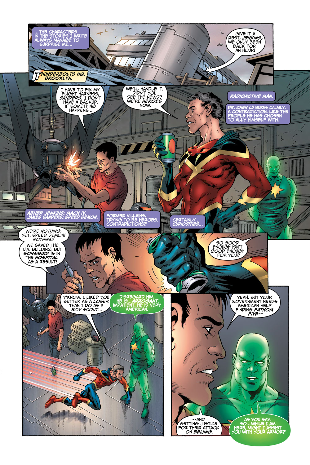 Read online New Thunderbolts comic -  Issue #4 - 6