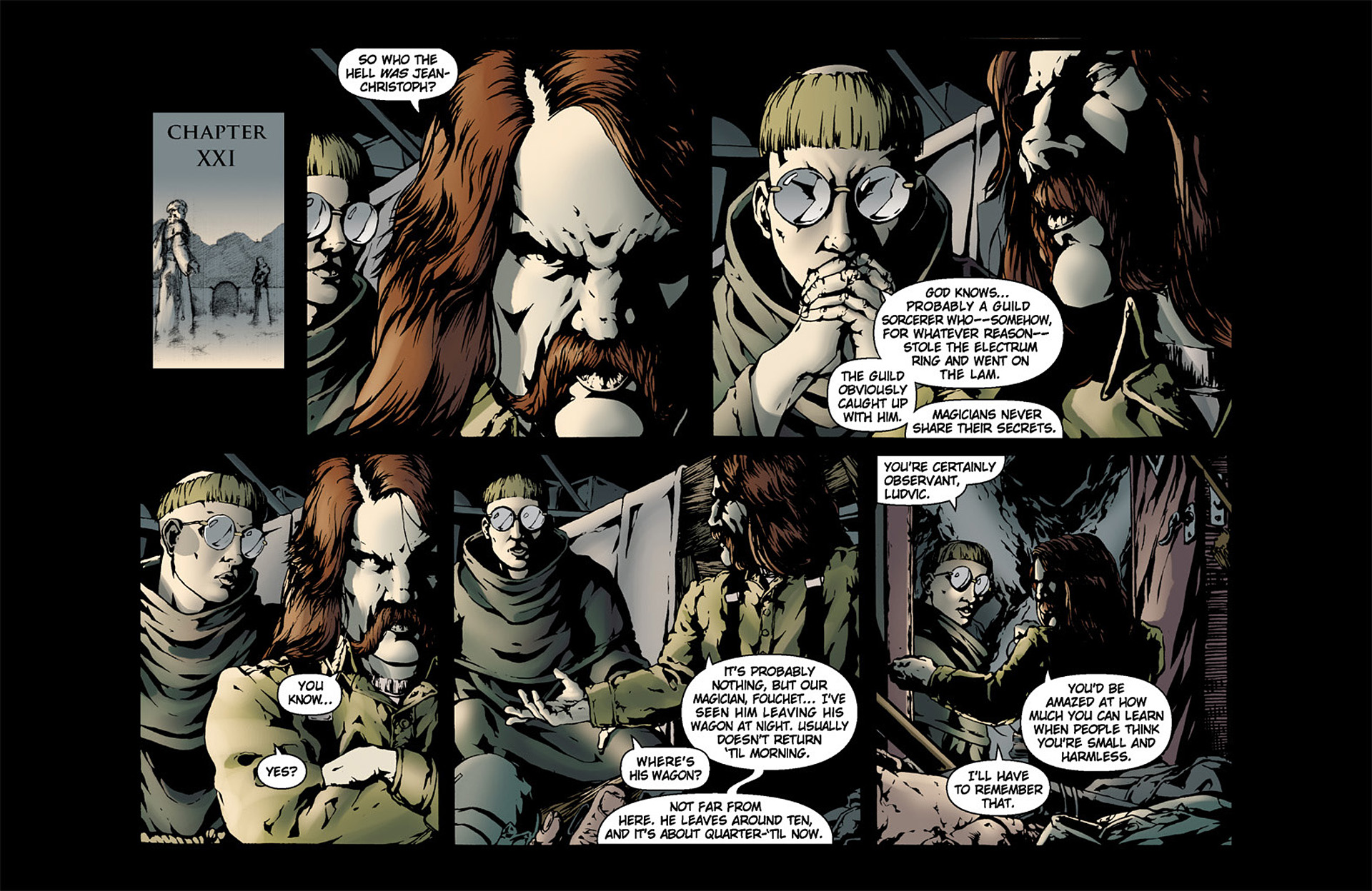 Read online Rex Mundi (2006) comic -  Issue # TPB 1 - 192