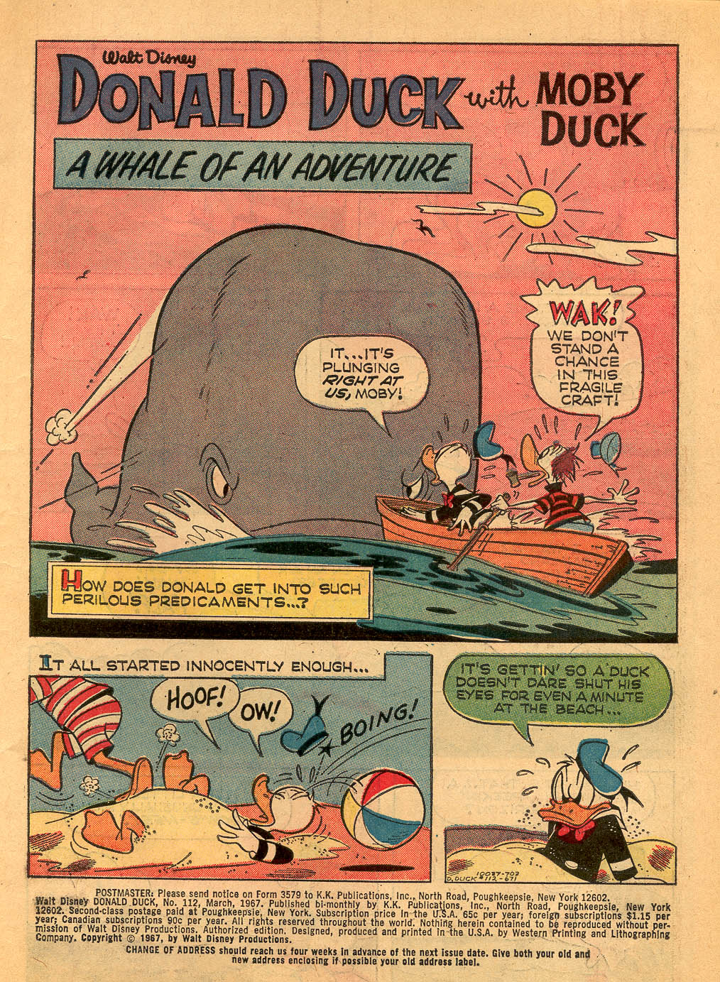 Read online Donald Duck (1962) comic -  Issue #112 - 3