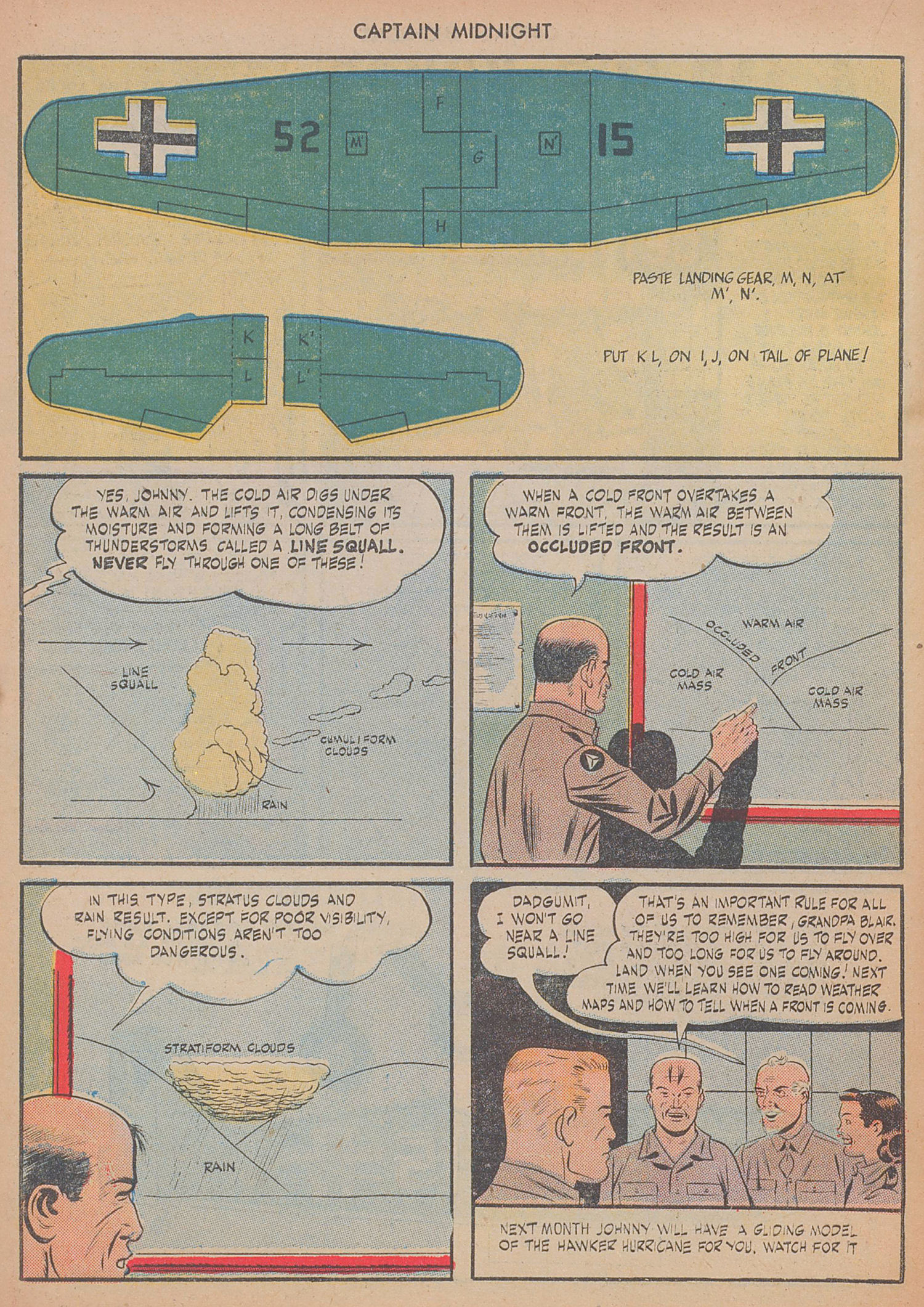 Read online Captain Midnight (1942) comic -  Issue #29 - 22