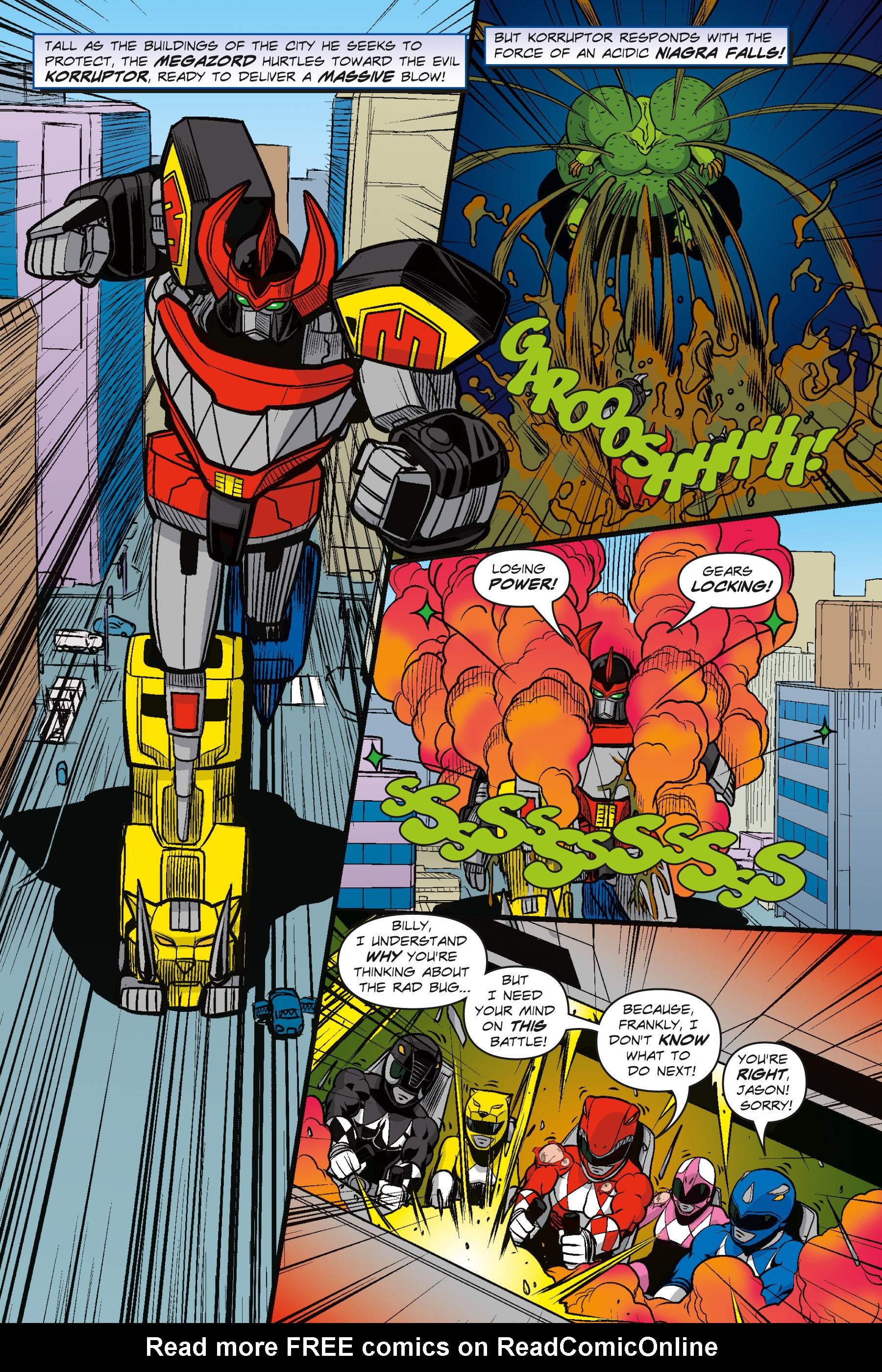 Read online Mighty Morphin Power Rangers: Going Green comic -  Issue # Full - 44