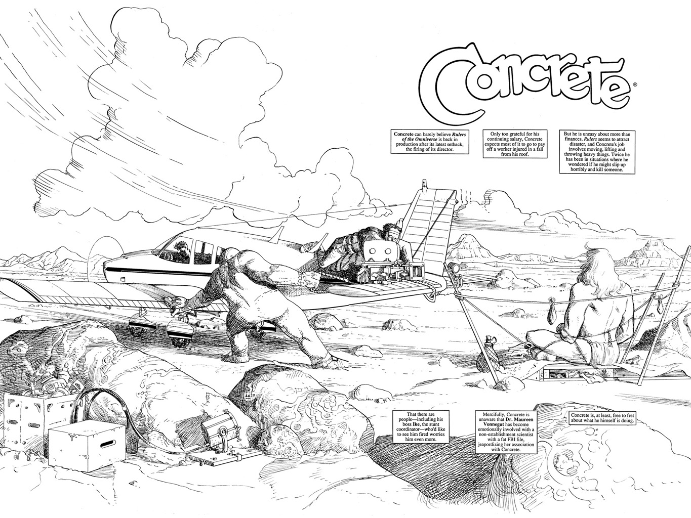 Read online Concrete (2005) comic -  Issue # TPB 3 - 64
