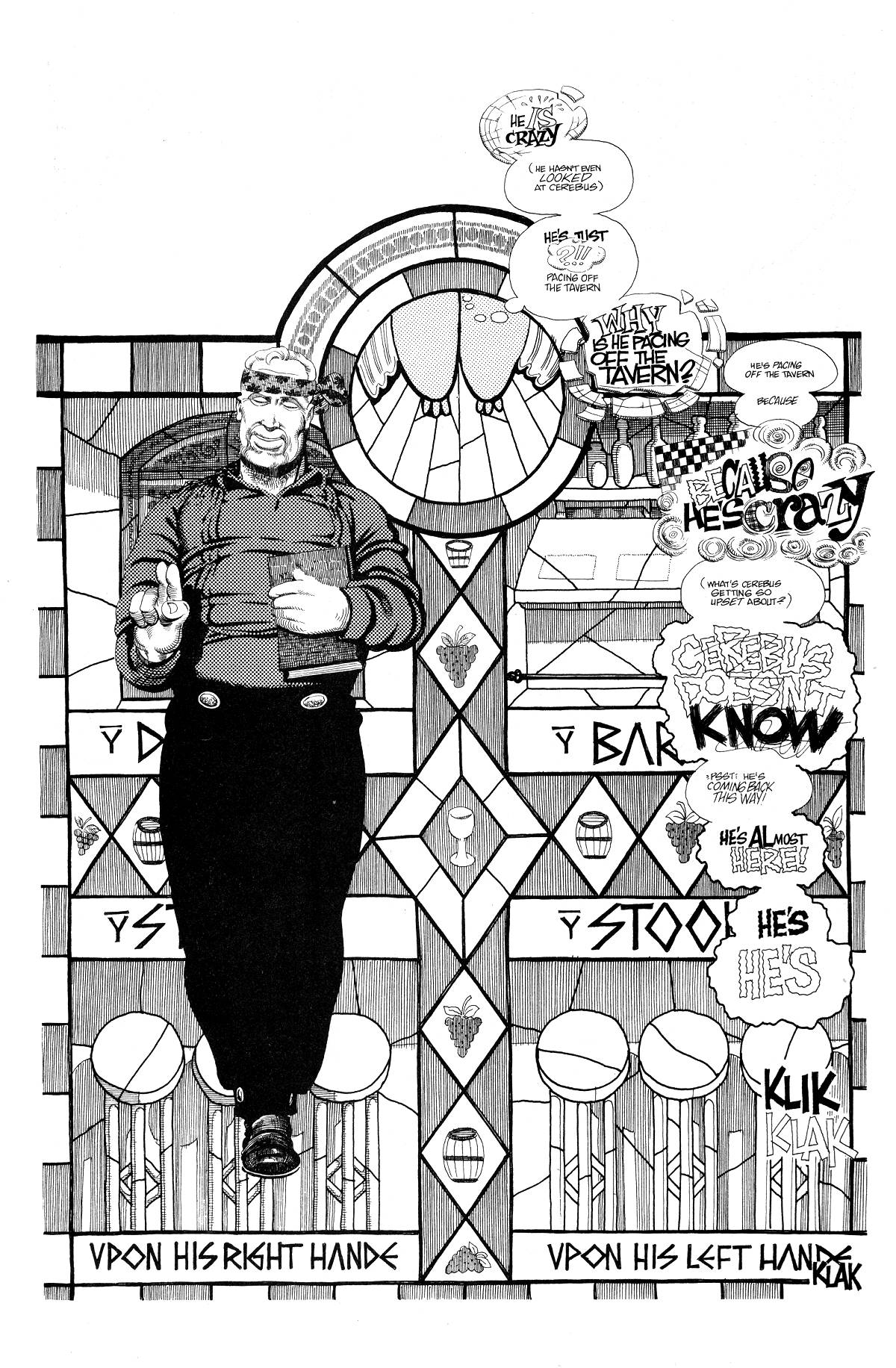 Read online Cerebus comic -  Issue #225 - 9