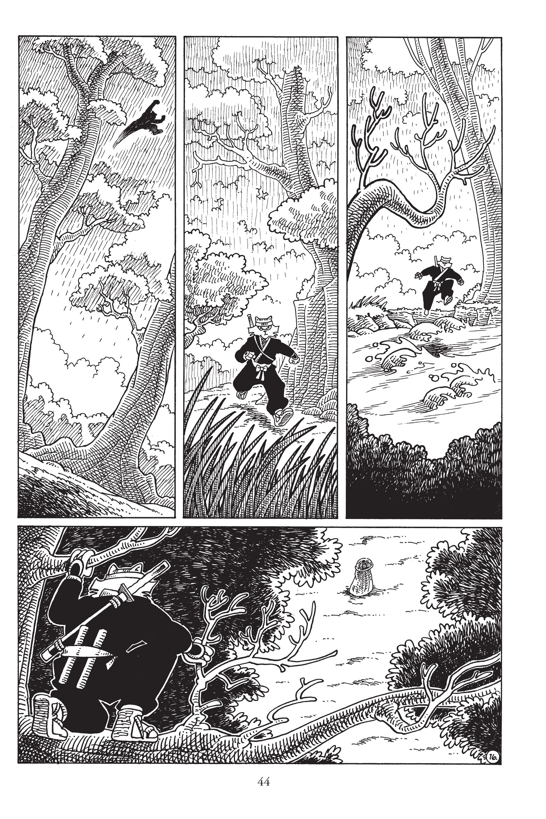 Read online Usagi Yojimbo (1987) comic -  Issue # _TPB 4 - 45