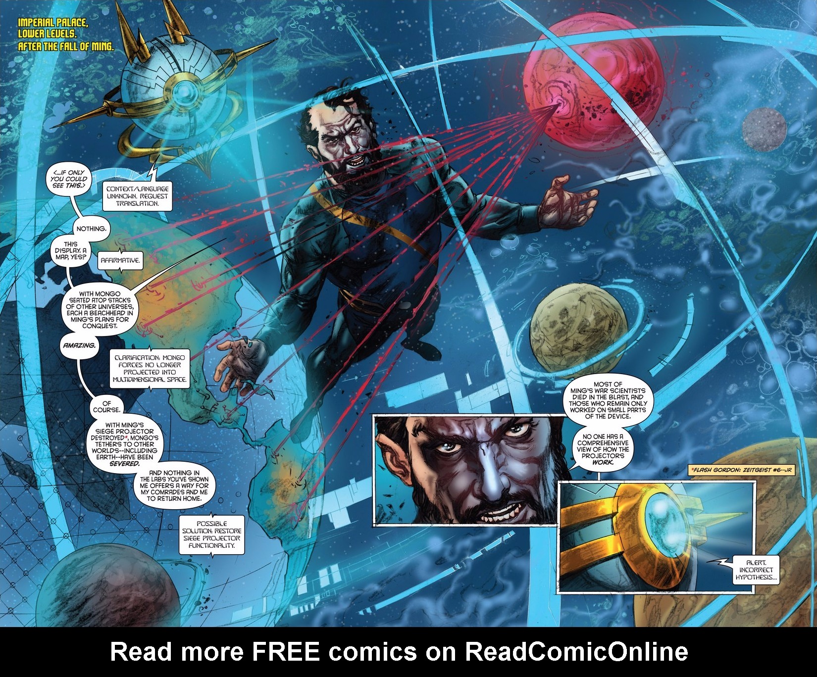 Read online Flash Gordon: Zeitgeist comic -  Issue # TPB - 189