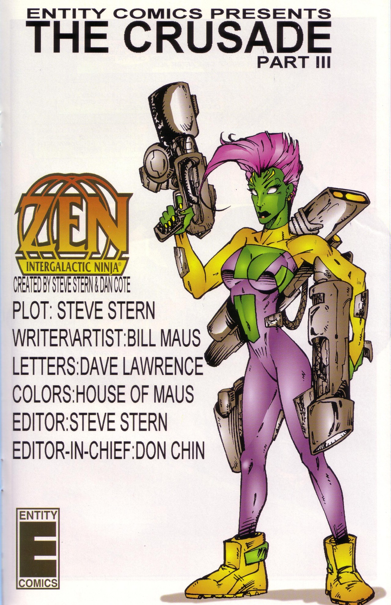 Read online Zen Intergalactic Ninja Color comic -  Issue #4 - 23