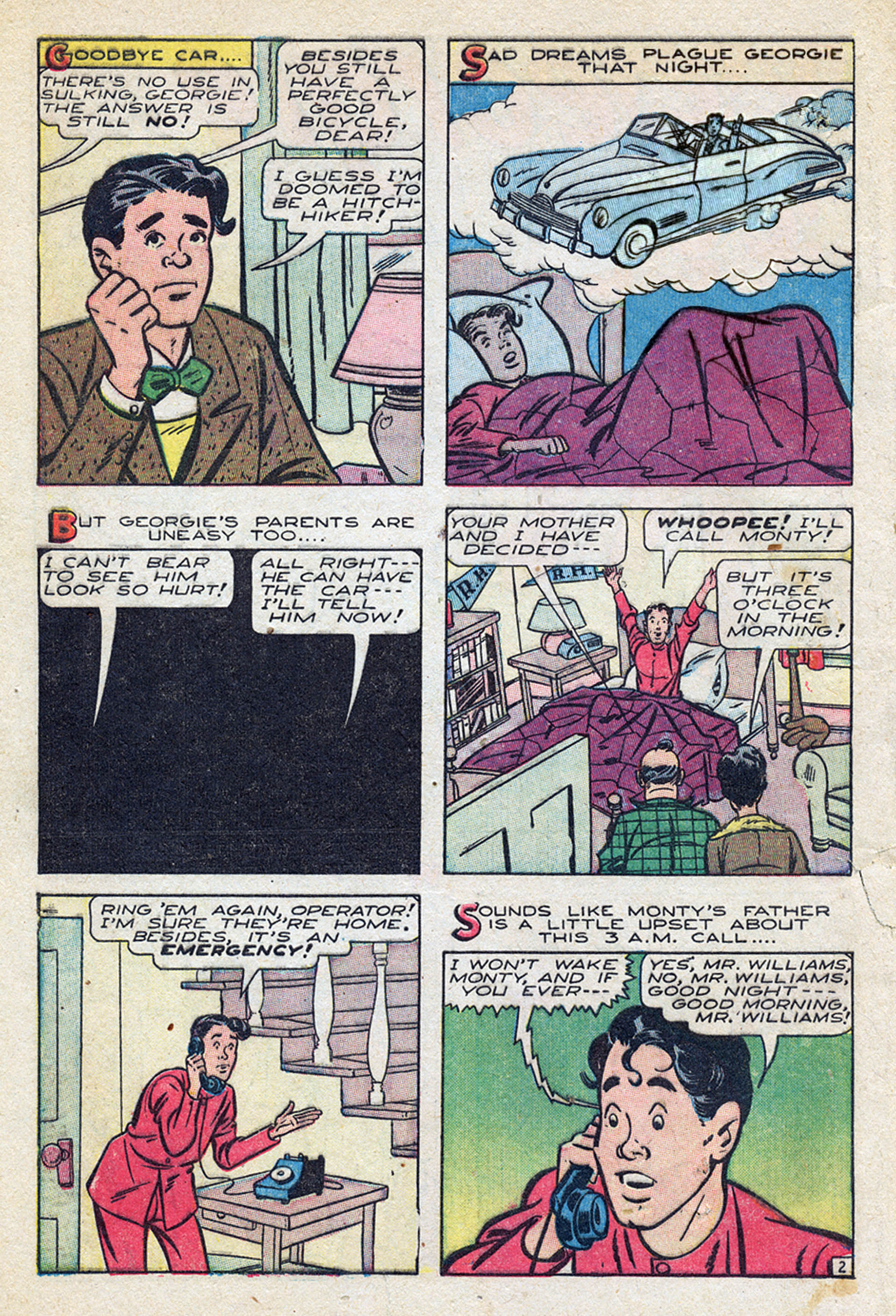 Read online Georgie Comics (1945) comic -  Issue #4 - 4