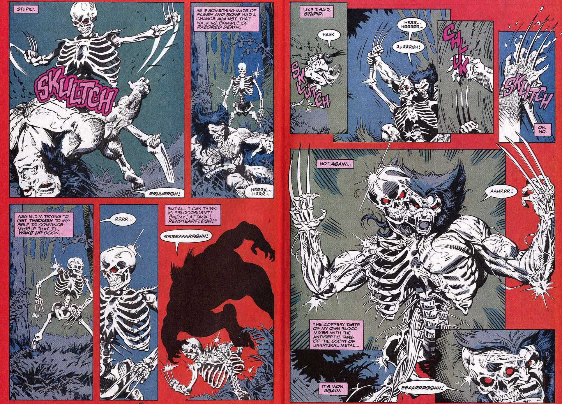 Read online X-Men Annual comic -  Issue #15 - 60