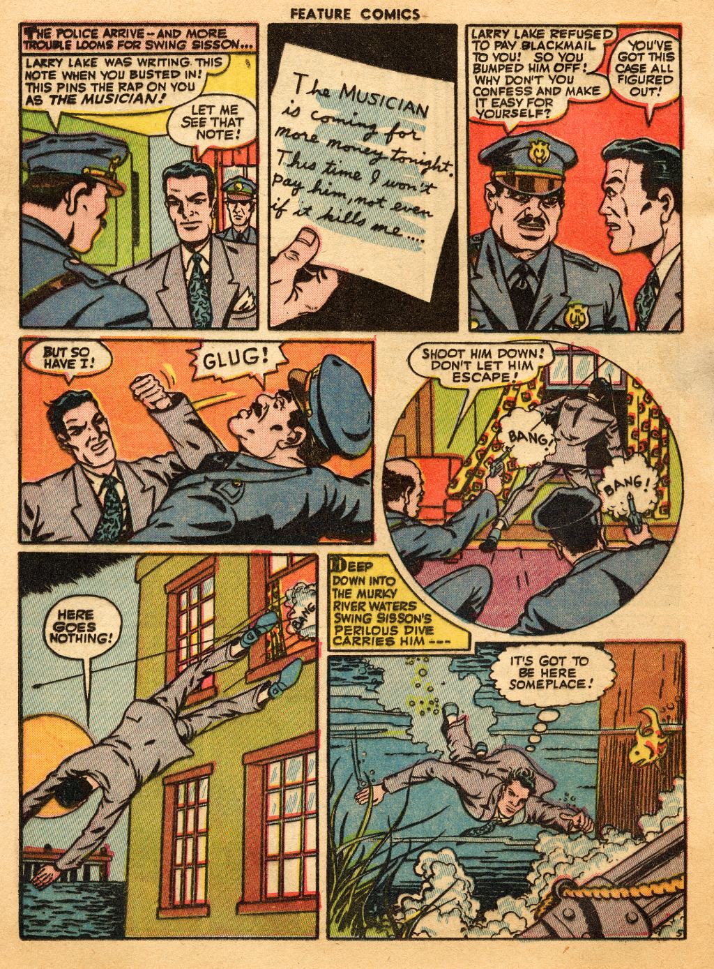 Read online Feature Comics comic -  Issue #85 - 36
