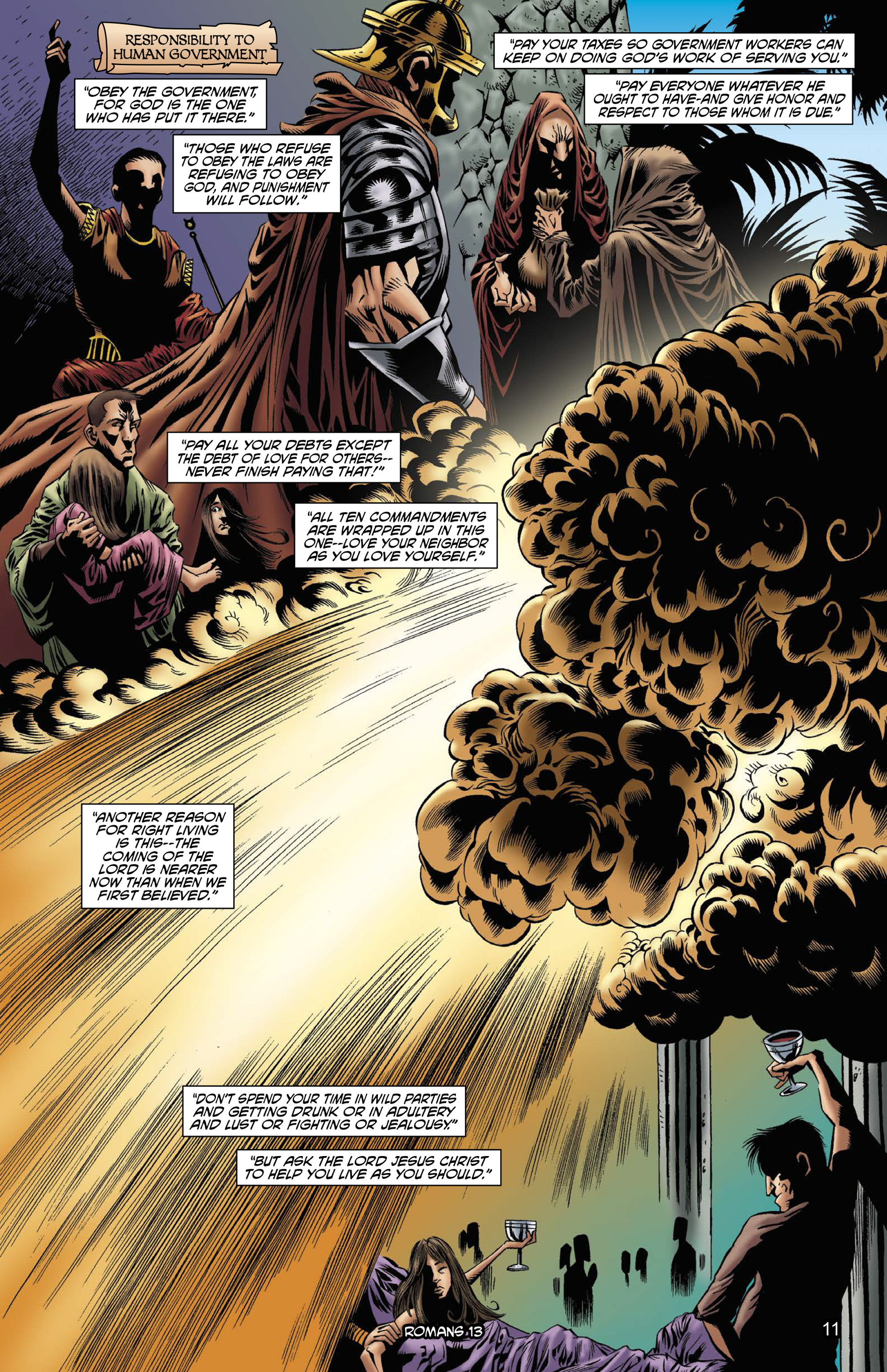 Read online The Kingstone Bible comic -  Issue #11 - 15