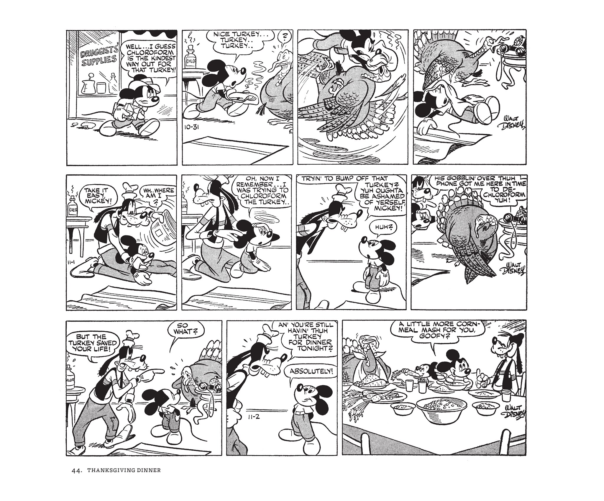 Read online Walt Disney's Mickey Mouse by Floyd Gottfredson comic -  Issue # TPB 9 (Part 1) - 44