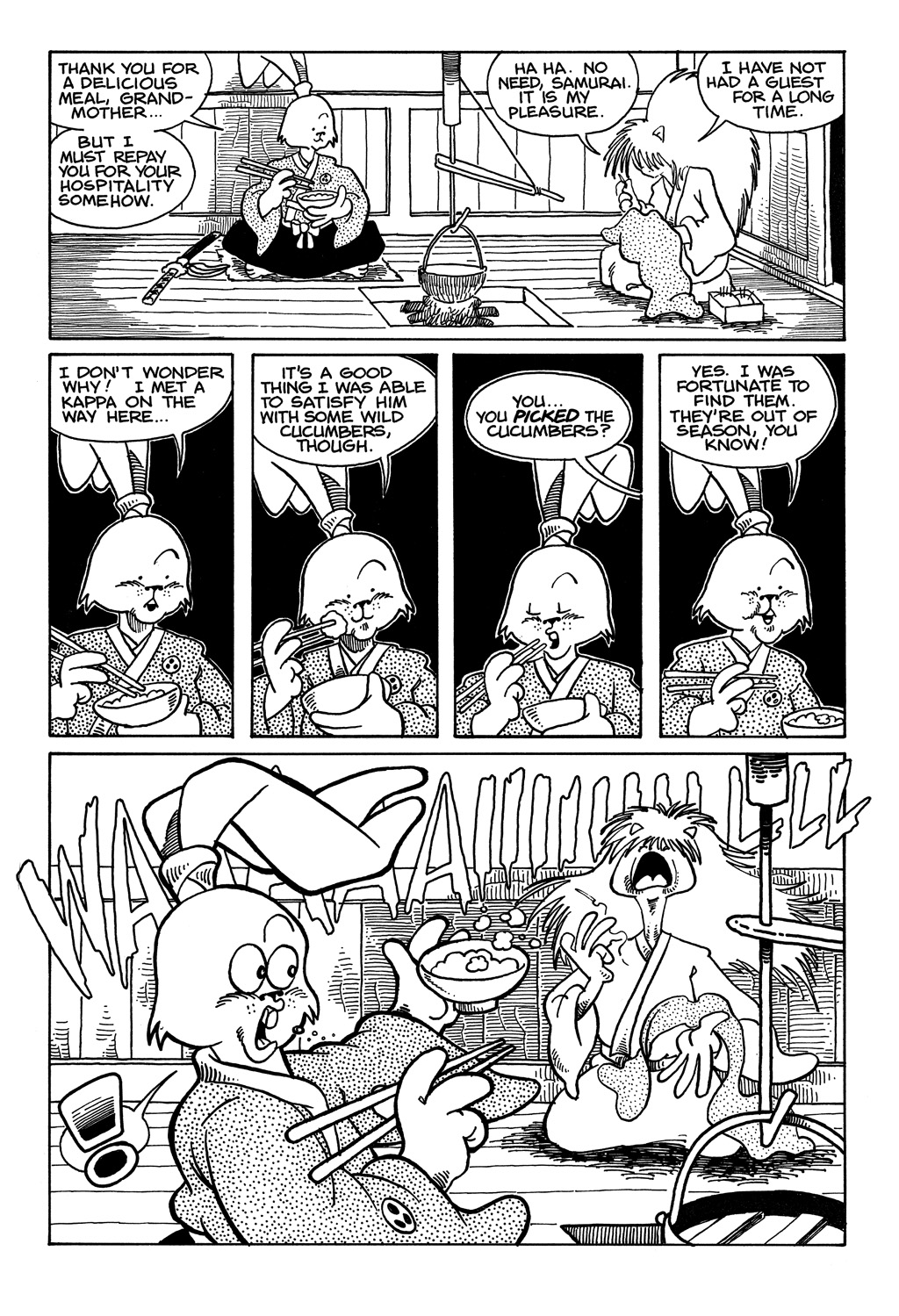 Read online Usagi Yojimbo (1987) comic -  Issue #6 - 6