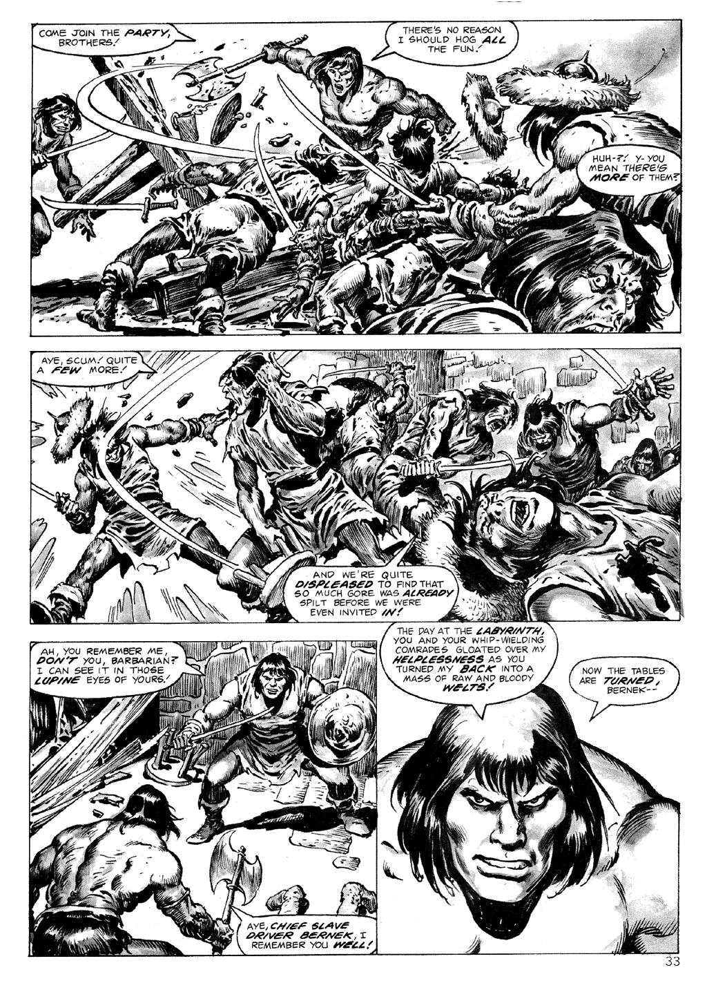 Read online The Savage Sword Of Conan comic -  Issue #71 - 33