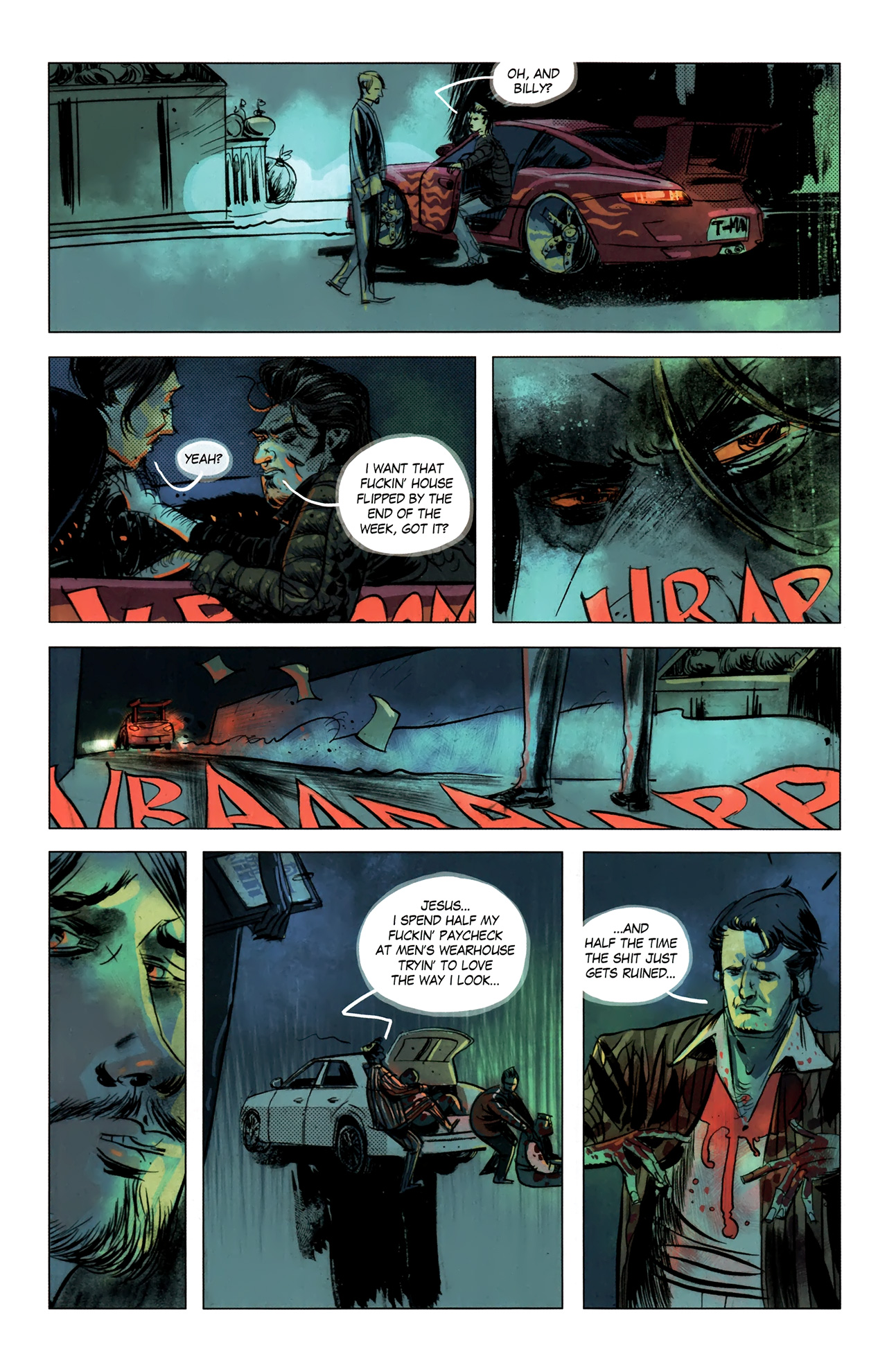 Read online Blue Estate comic -  Issue #3 - 10