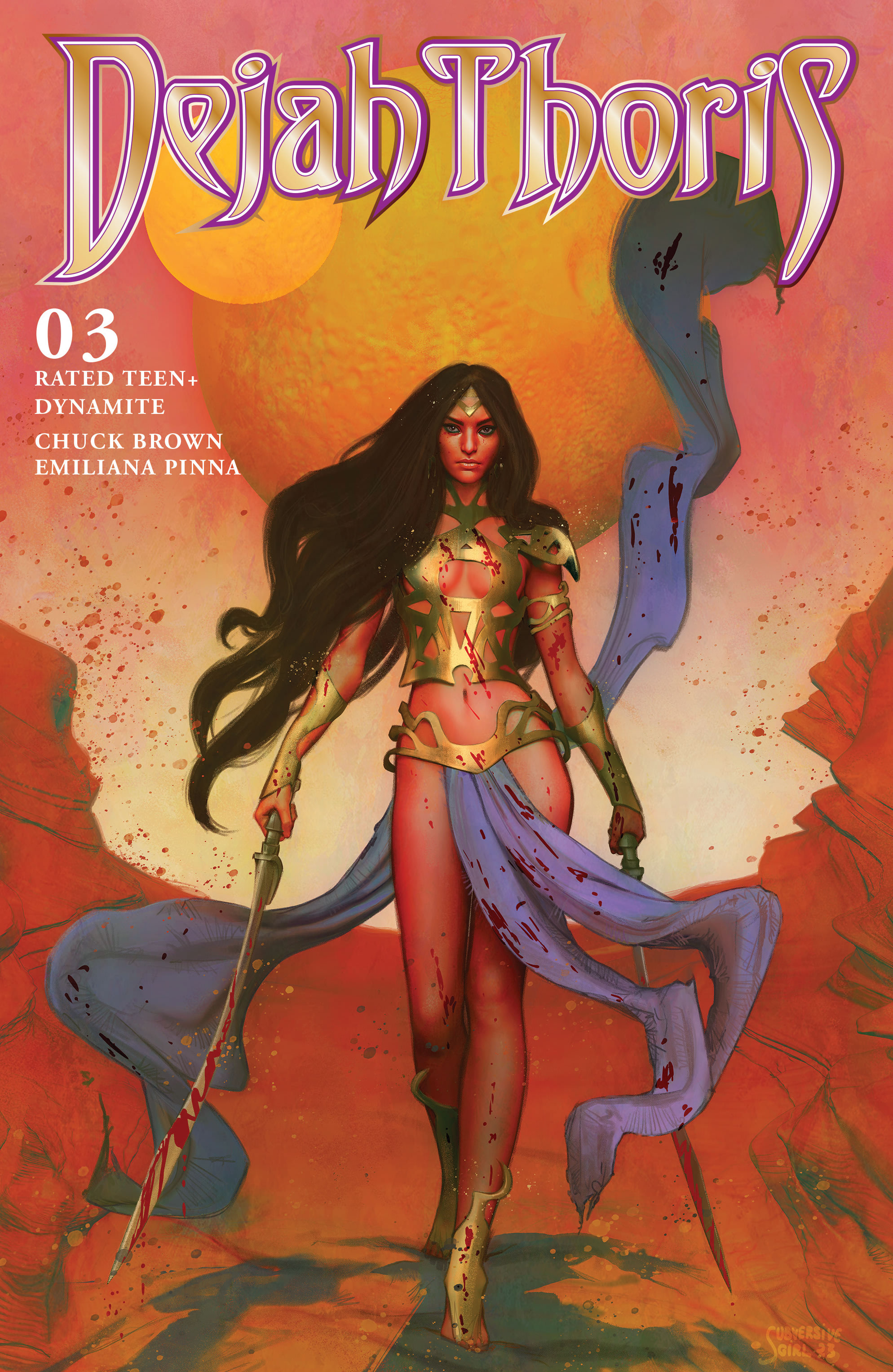 Read online Dejah Thoris (2023) comic -  Issue #3 - 3