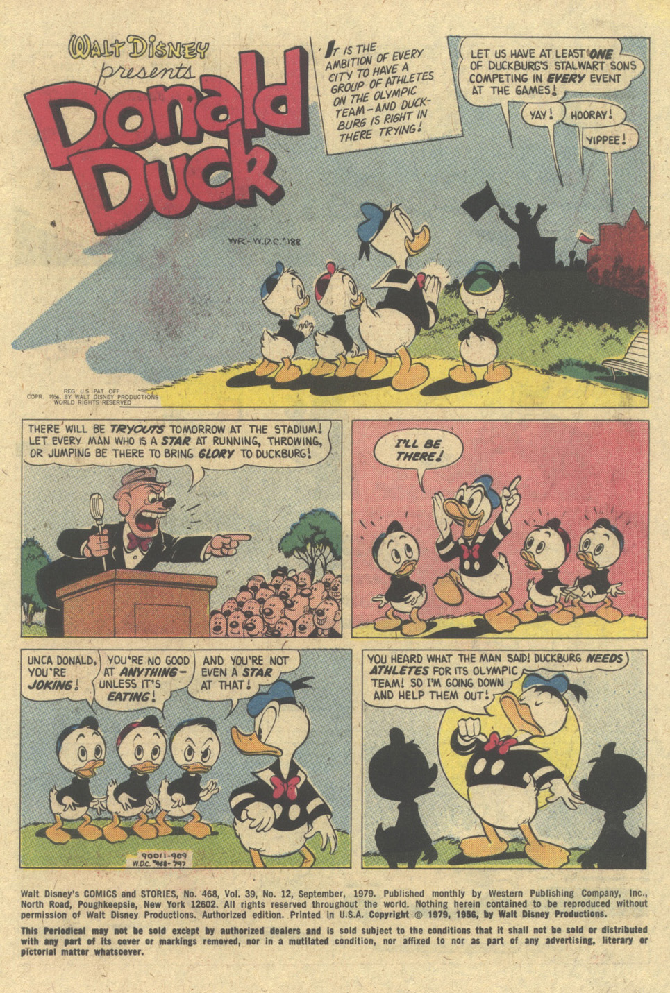 Read online Walt Disney's Comics and Stories comic -  Issue #468 - 3