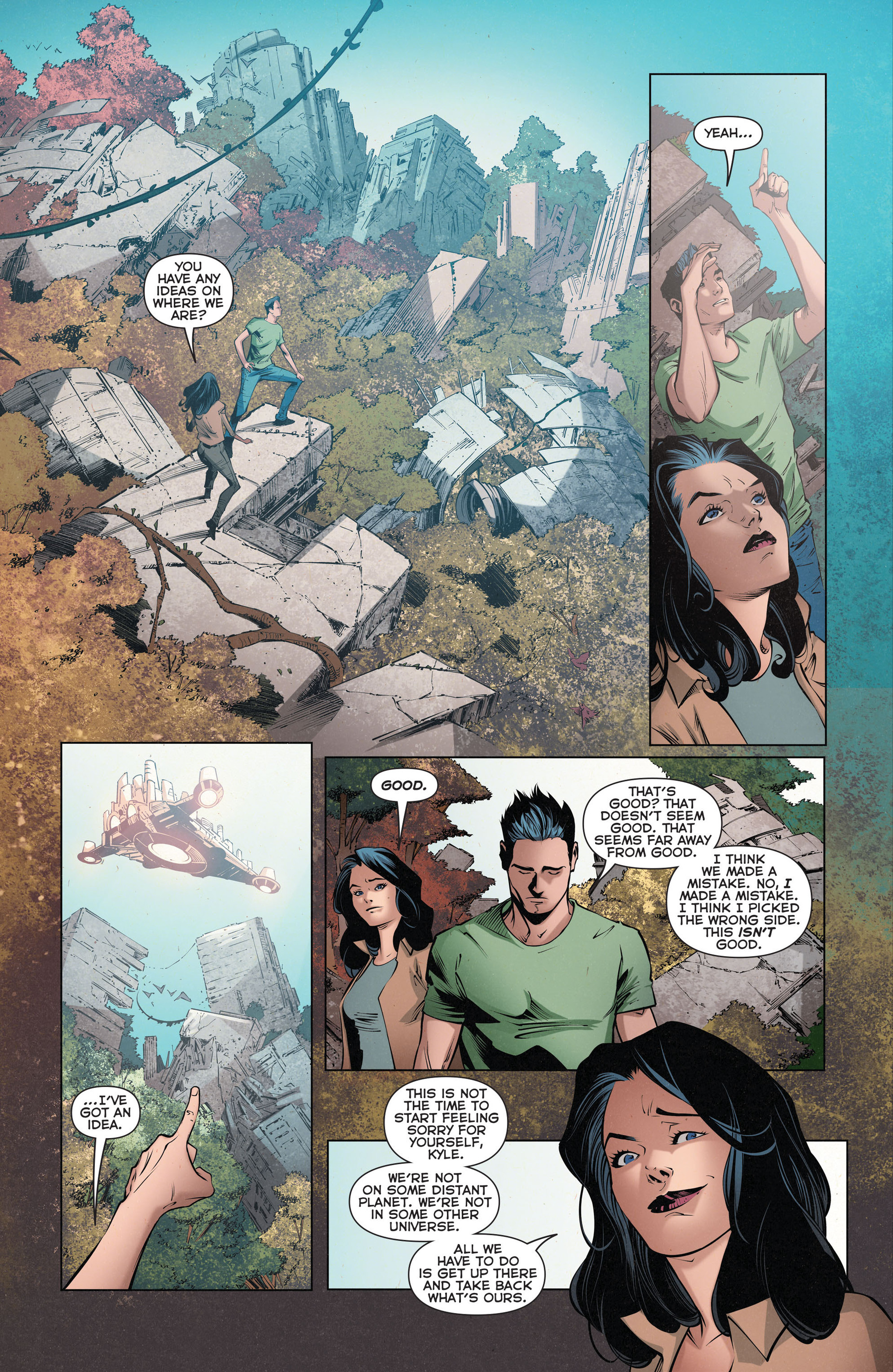 Read online Green Lantern: New Guardians comic -  Issue #36 - 15