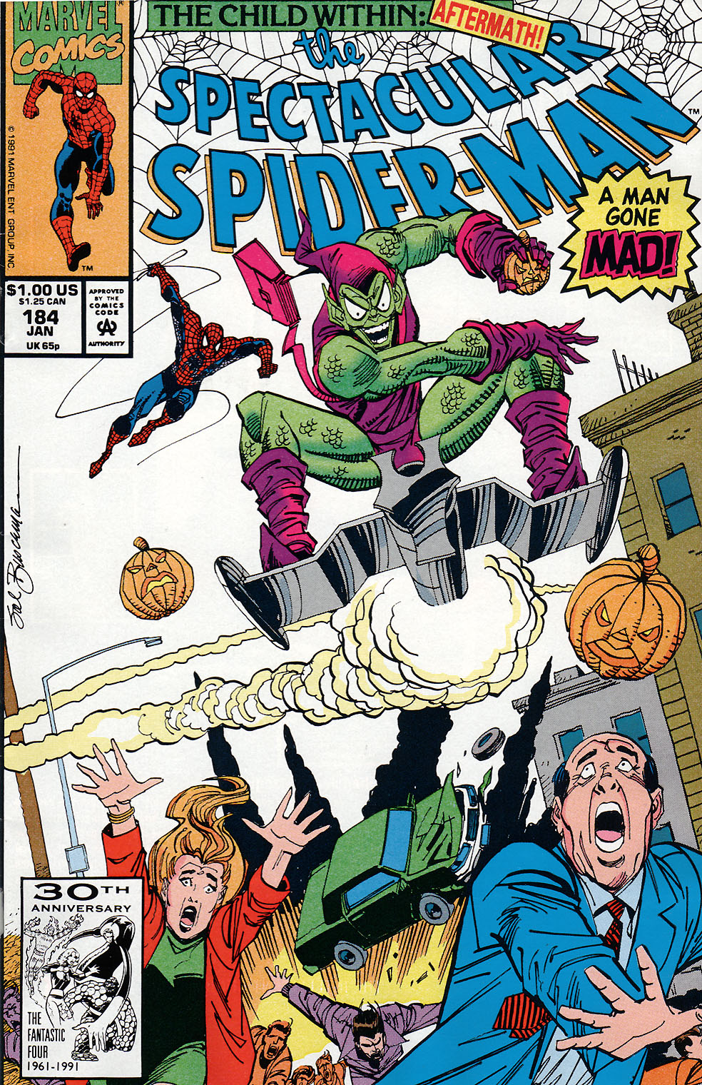 Read online The Spectacular Spider-Man (1976) comic -  Issue #184 - 1