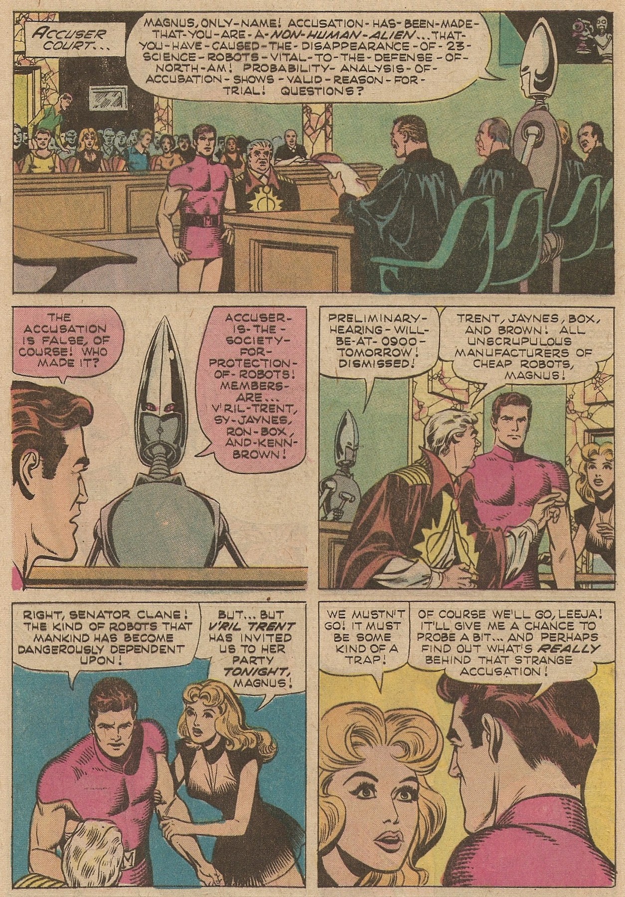 Read online Magnus, Robot Fighter 4000 AD comic -  Issue #41 - 5