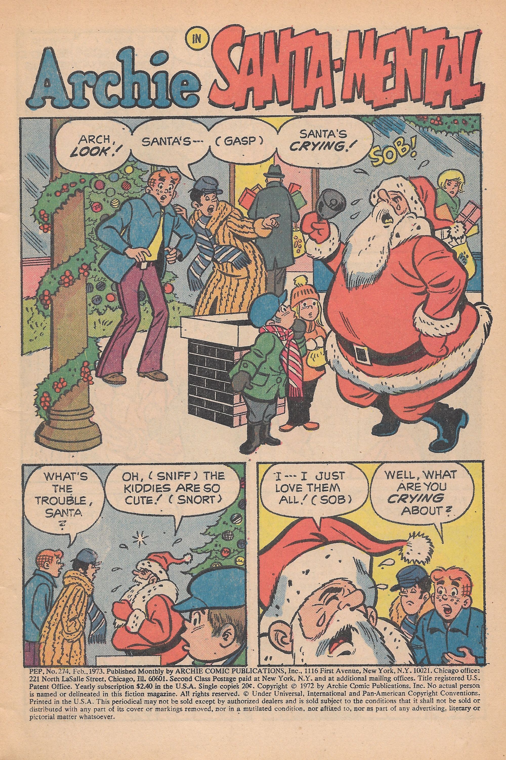 Read online Pep Comics comic -  Issue #274 - 3