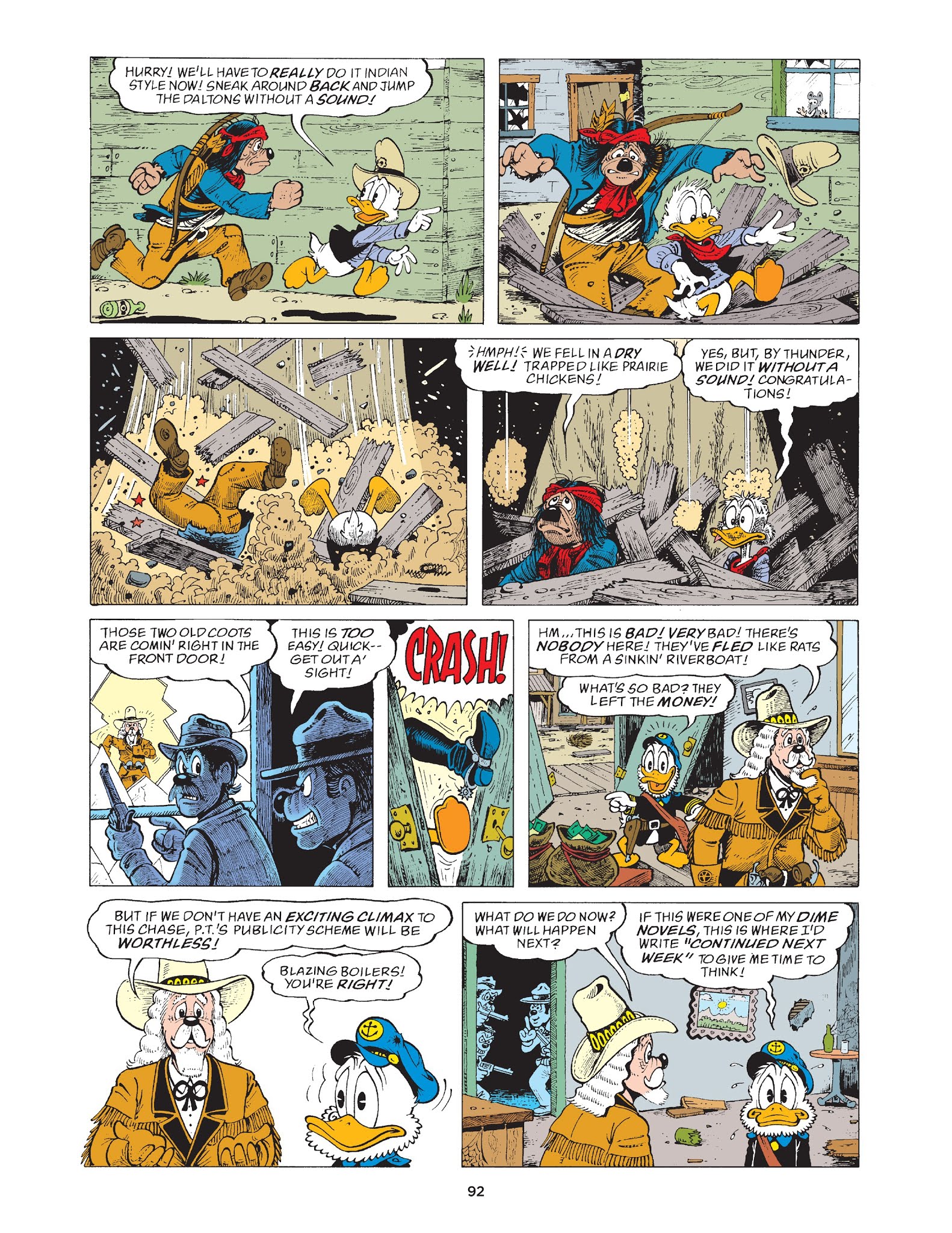 Read online Walt Disney Uncle Scrooge and Donald Duck: The Don Rosa Library comic -  Issue # TPB 7 (Part 1) - 93