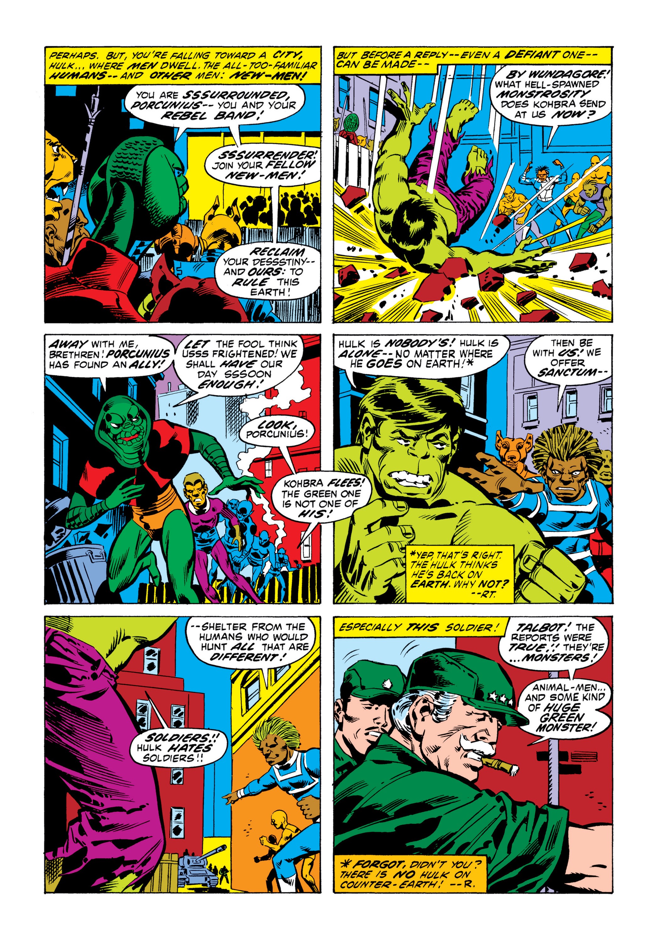 Read online Marvel Masterworks: The Incredible Hulk comic -  Issue # TPB 9 (Part 1) - 37