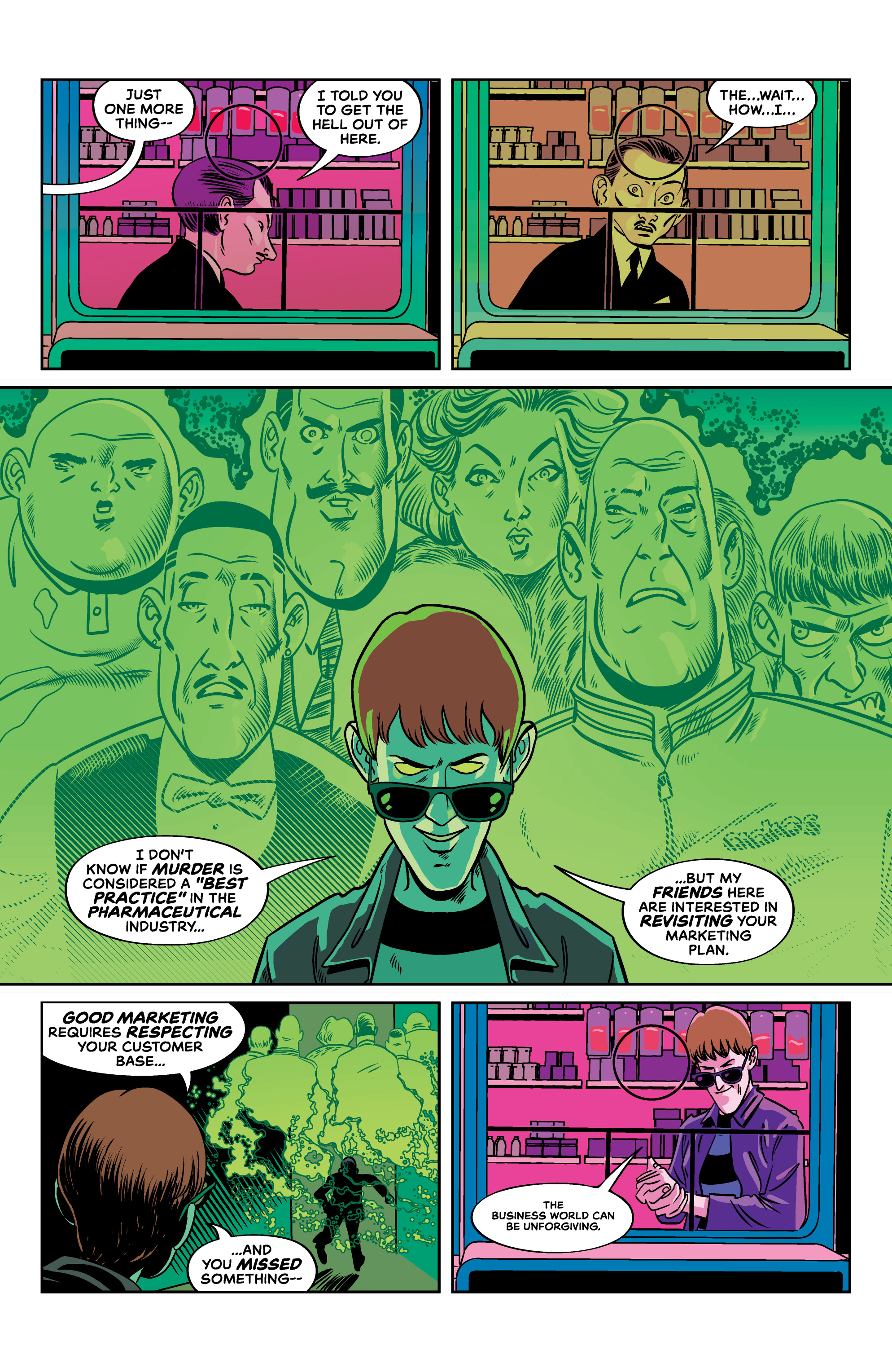 Read online Tales from the Umbrella Academy: You Look Like Death comic -  Issue #1 - 14