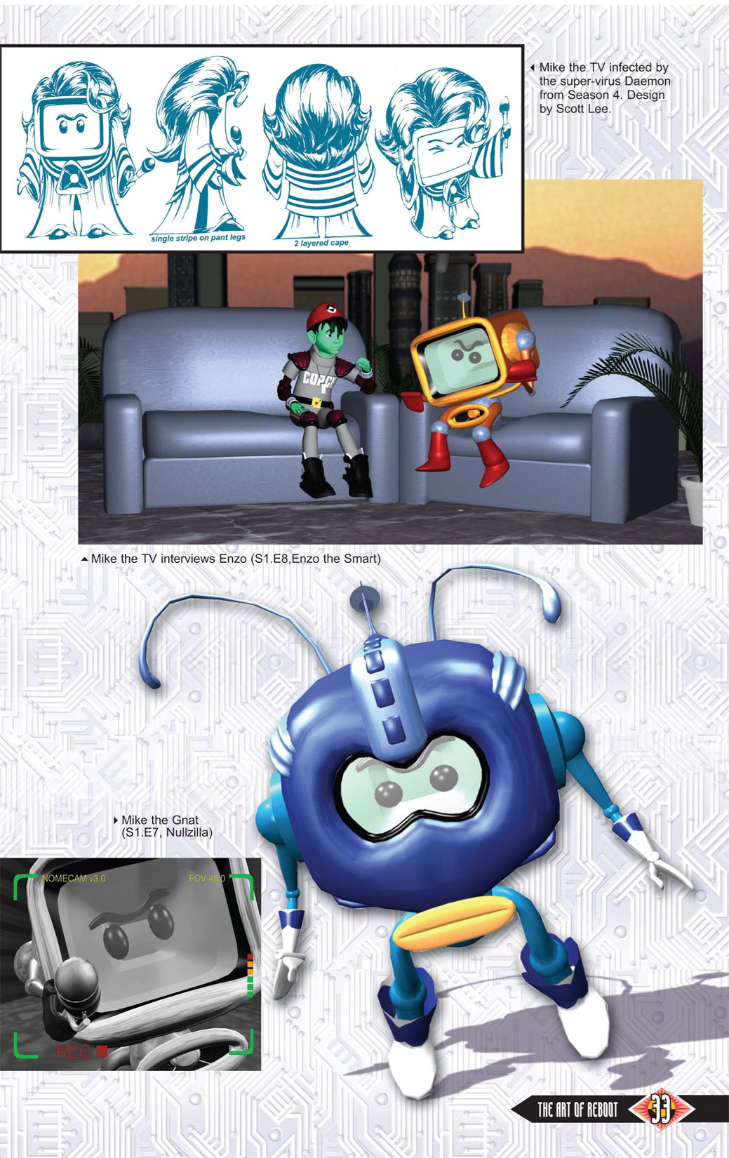 Read online The Art of Reboot comic -  Issue # TPB - 32