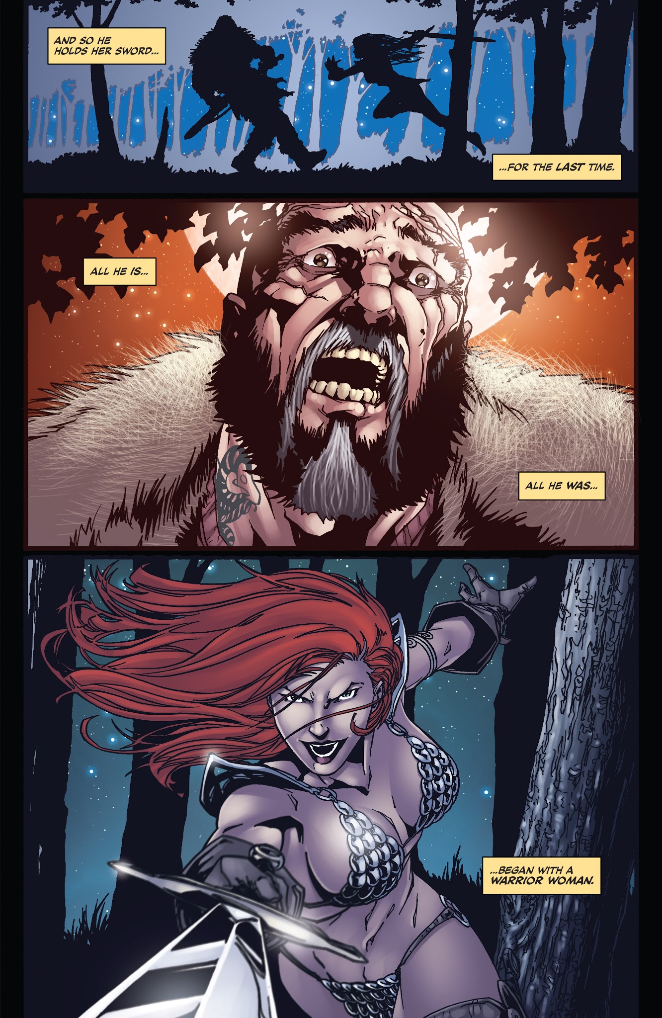 Read online Legends of Red Sonja comic -  Issue # TPB - 105