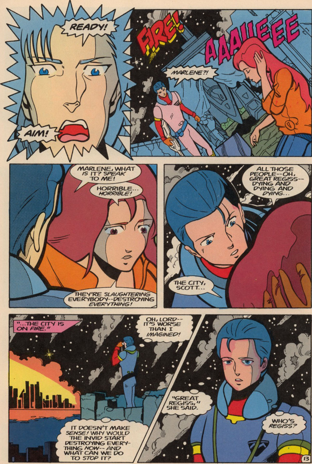 Read online Robotech The New Generation comic -  Issue #22 - 17