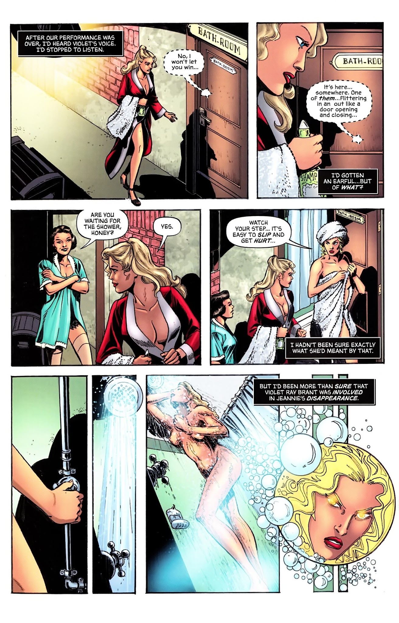 Read online Domino Lady's Threesome comic -  Issue # Full - 10