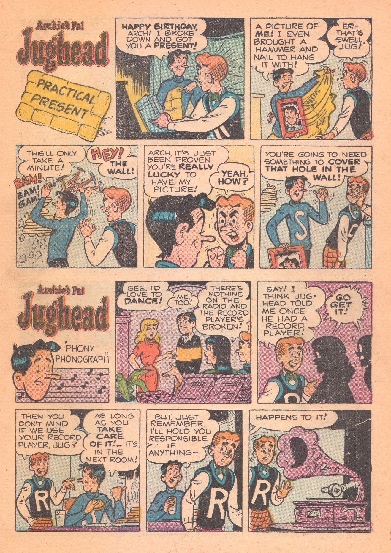 Read online Archie's Pal Jughead comic -  Issue #33 - 13