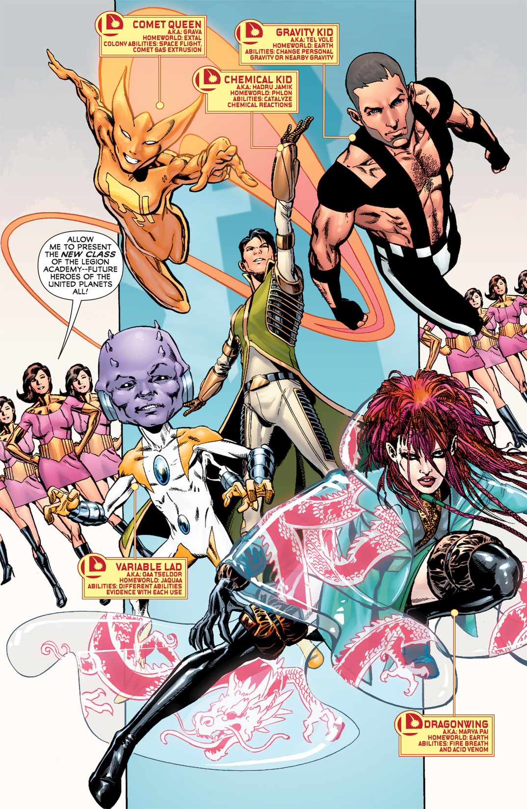 Read online Legion of Super-Heroes (2010) comic -  Issue #6 - 19