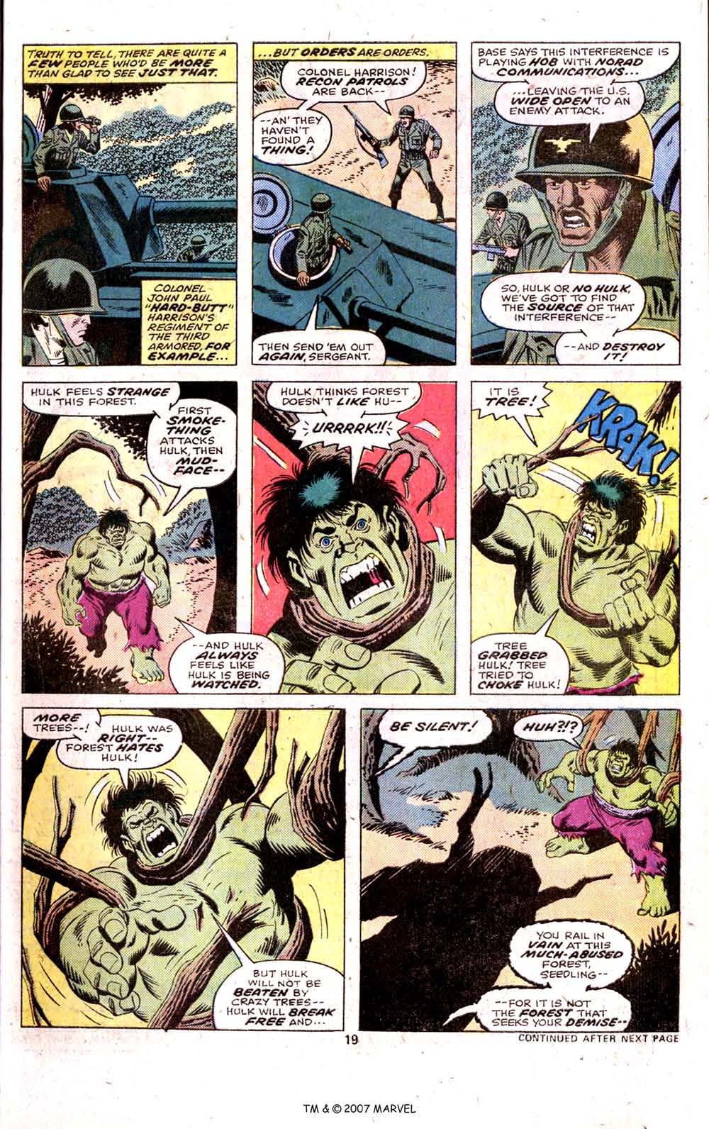 Read online The Incredible Hulk (1968) comic -  Issue # _Annual 1976 - 21