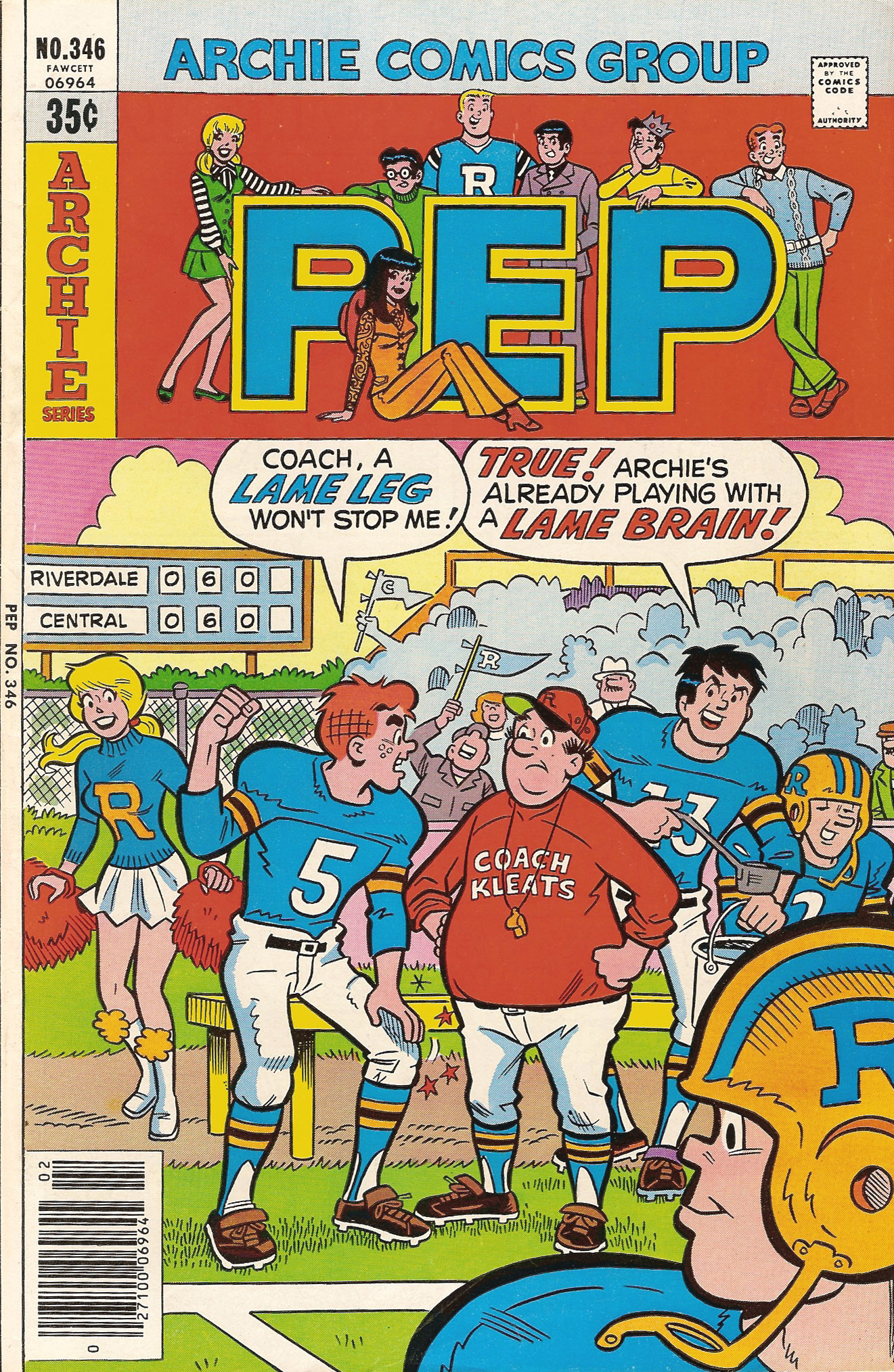 Read online Pep Comics comic -  Issue #346 - 1