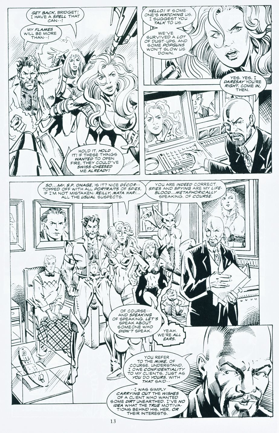Read online Soulsearchers and Company comic -  Issue #56 - 14