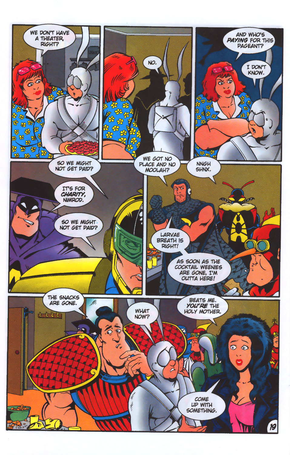 Read online The Tick's Big Xmas Trilogy comic -  Issue #1 - 21