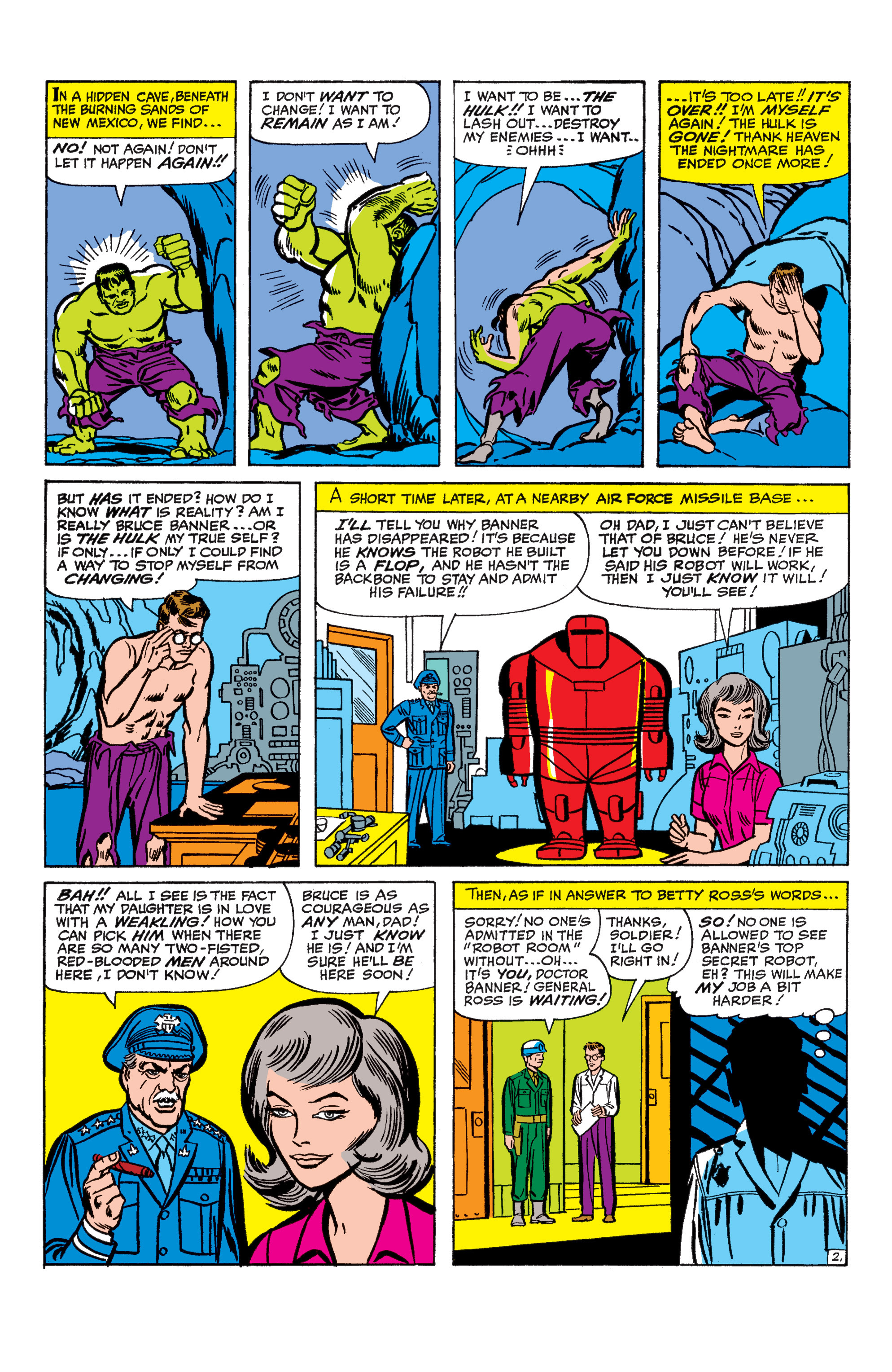 Read online Marvel Masterworks: The Incredible Hulk comic -  Issue # TPB 2 (Part 1) - 25