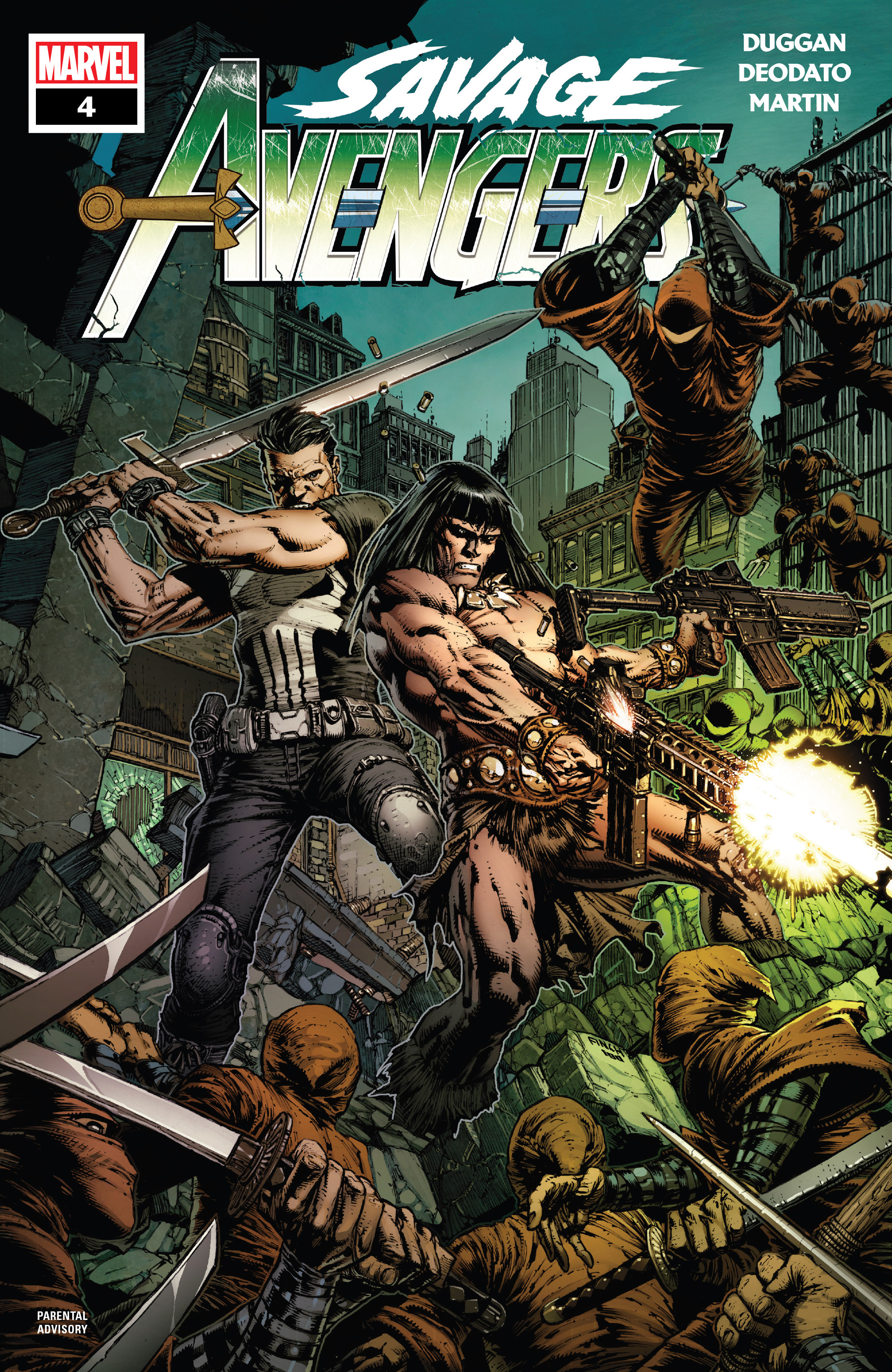Read online Savage Avengers comic -  Issue #4 - 1