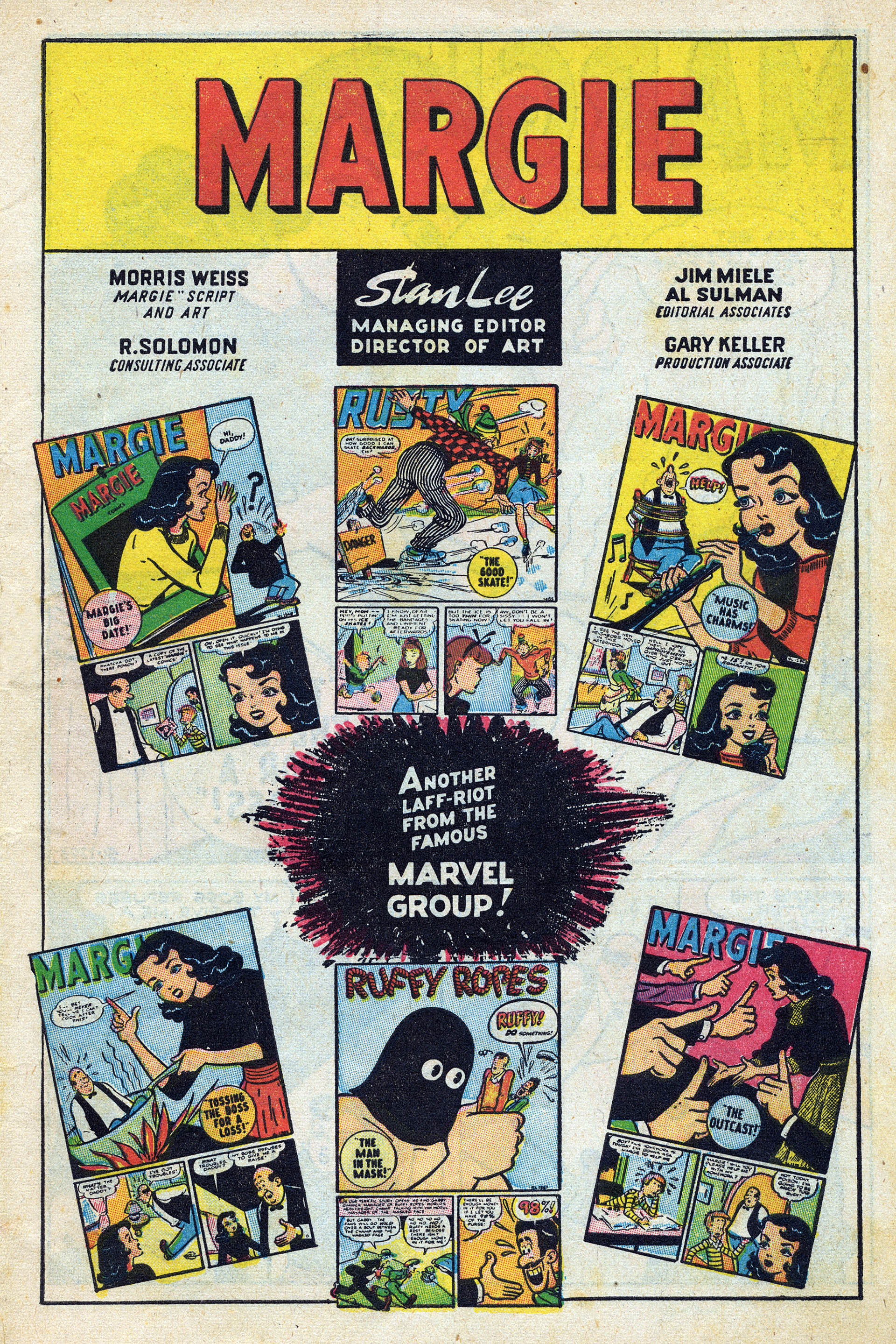 Read online Margie Comics comic -  Issue #36 - 3
