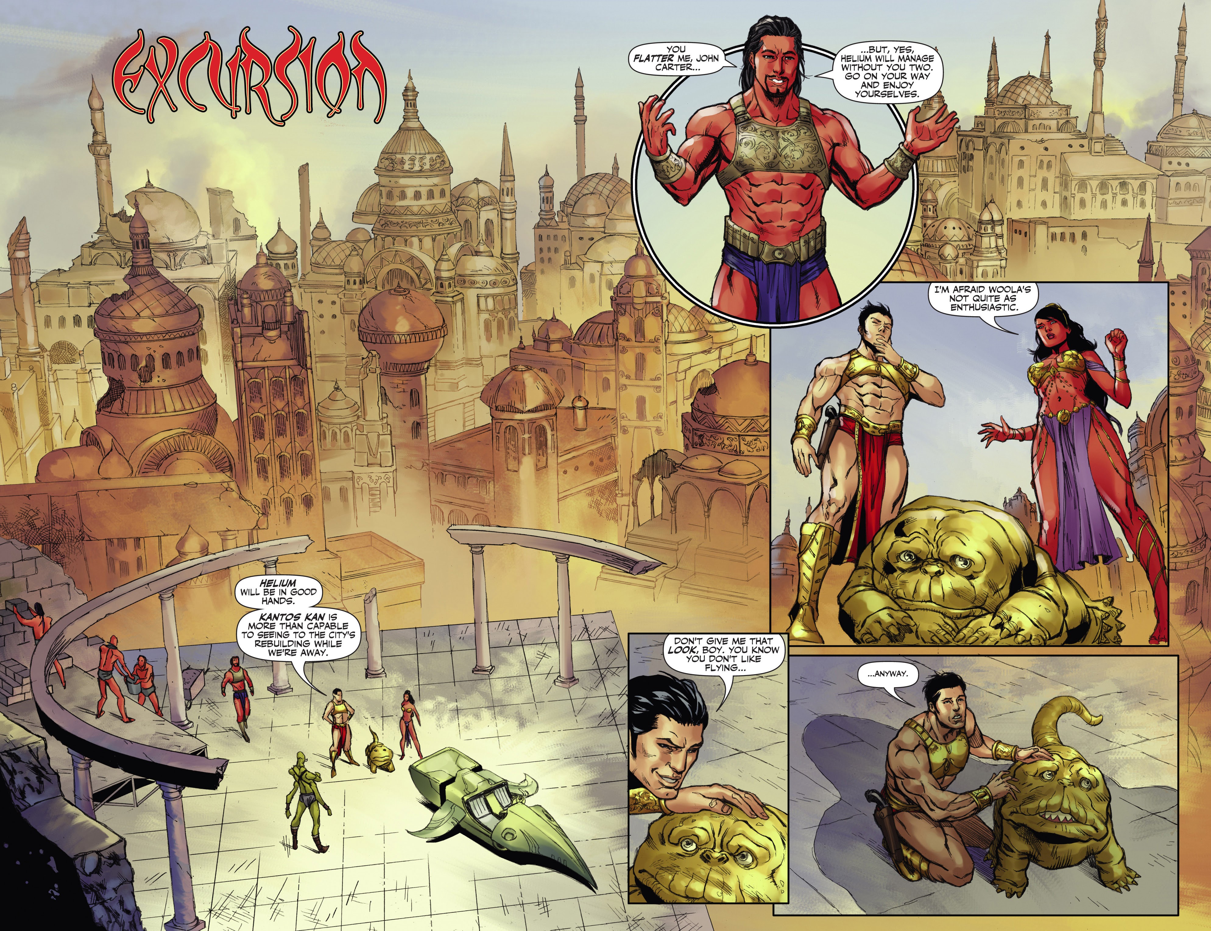 Read online John Carter, Warlord of Mars (2014) comic -  Issue #7 - 6