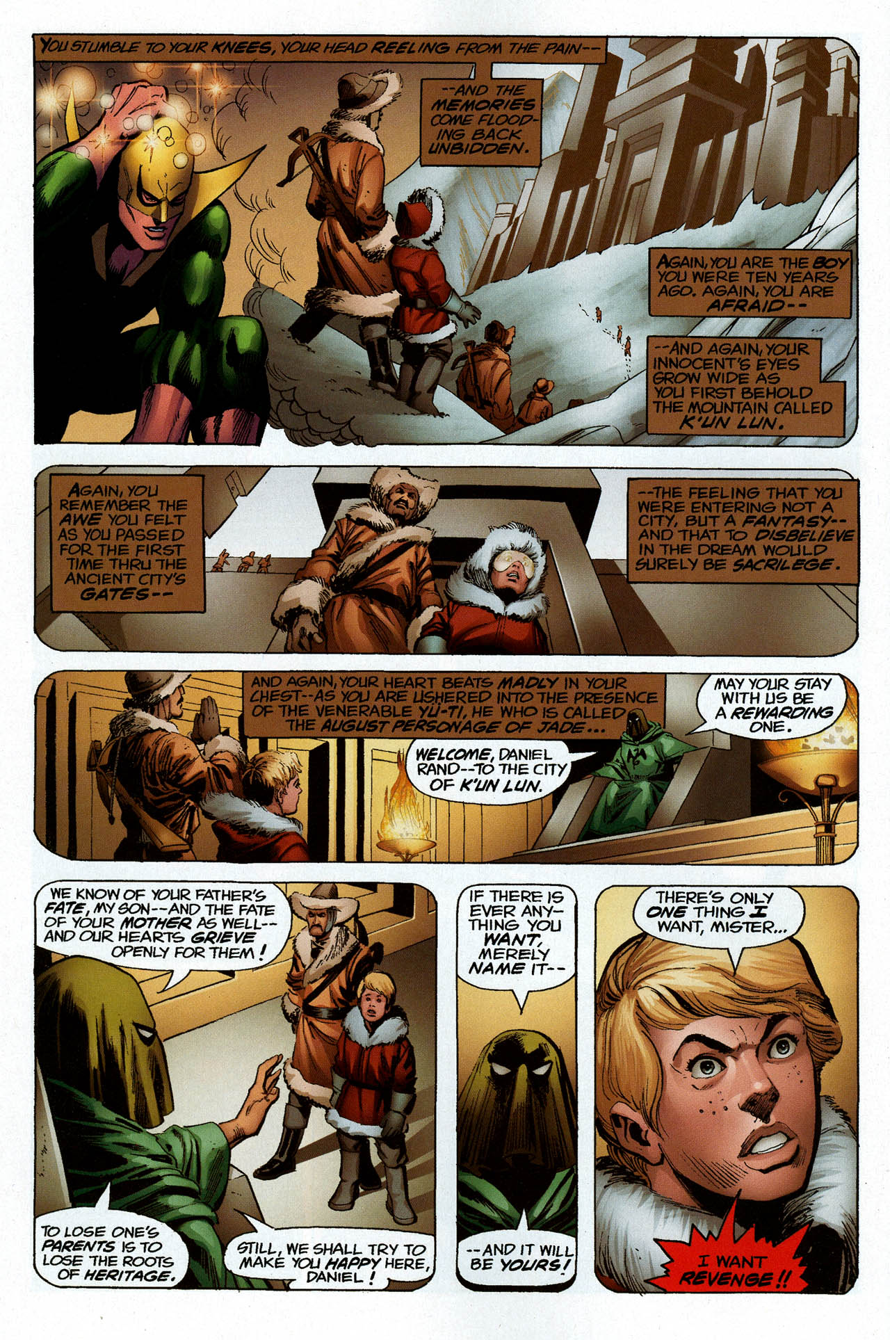 Read online The Immortal Iron Fist: The Origin of Danny Rand comic -  Issue # Full - 28