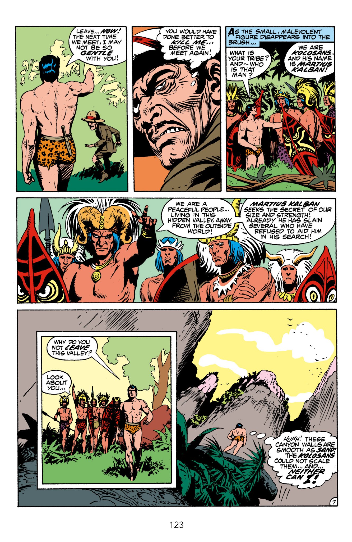 Read online Edgar Rice Burroughs' Tarzan The Joe Kubert Years comic -  Issue # TPB 1 (Part 2) - 25
