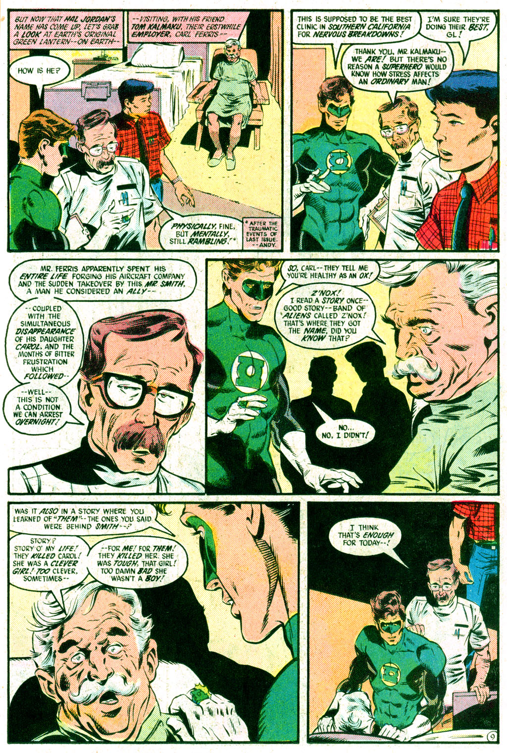 Read online Green Lantern (1960) comic -  Issue #217 - 10